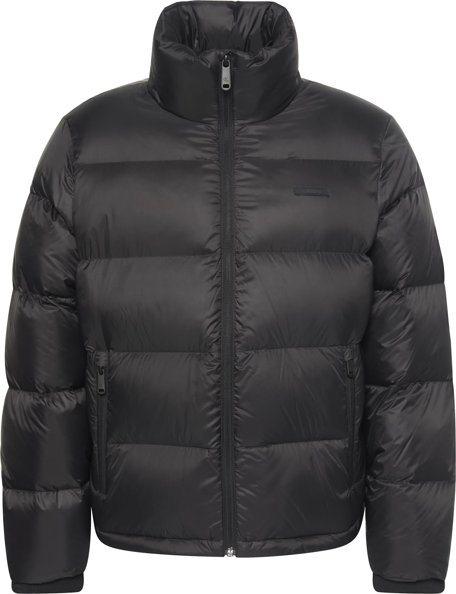 Ls Mdwt Nylon Chnl Down Puffer Black