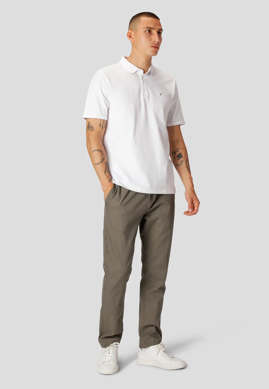 Silkeborg Stretch polo White