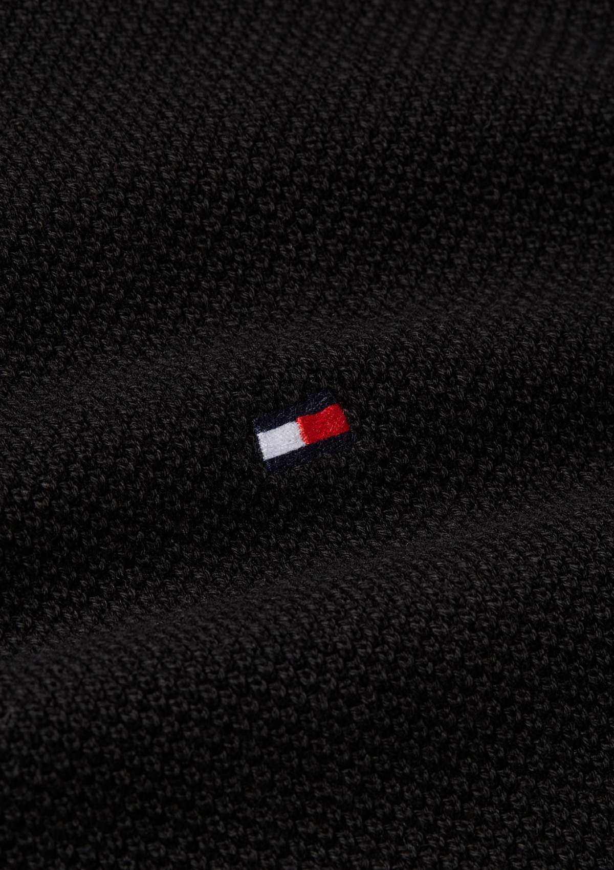 ESSENTIAL STRUCTURE CREW NECK Black