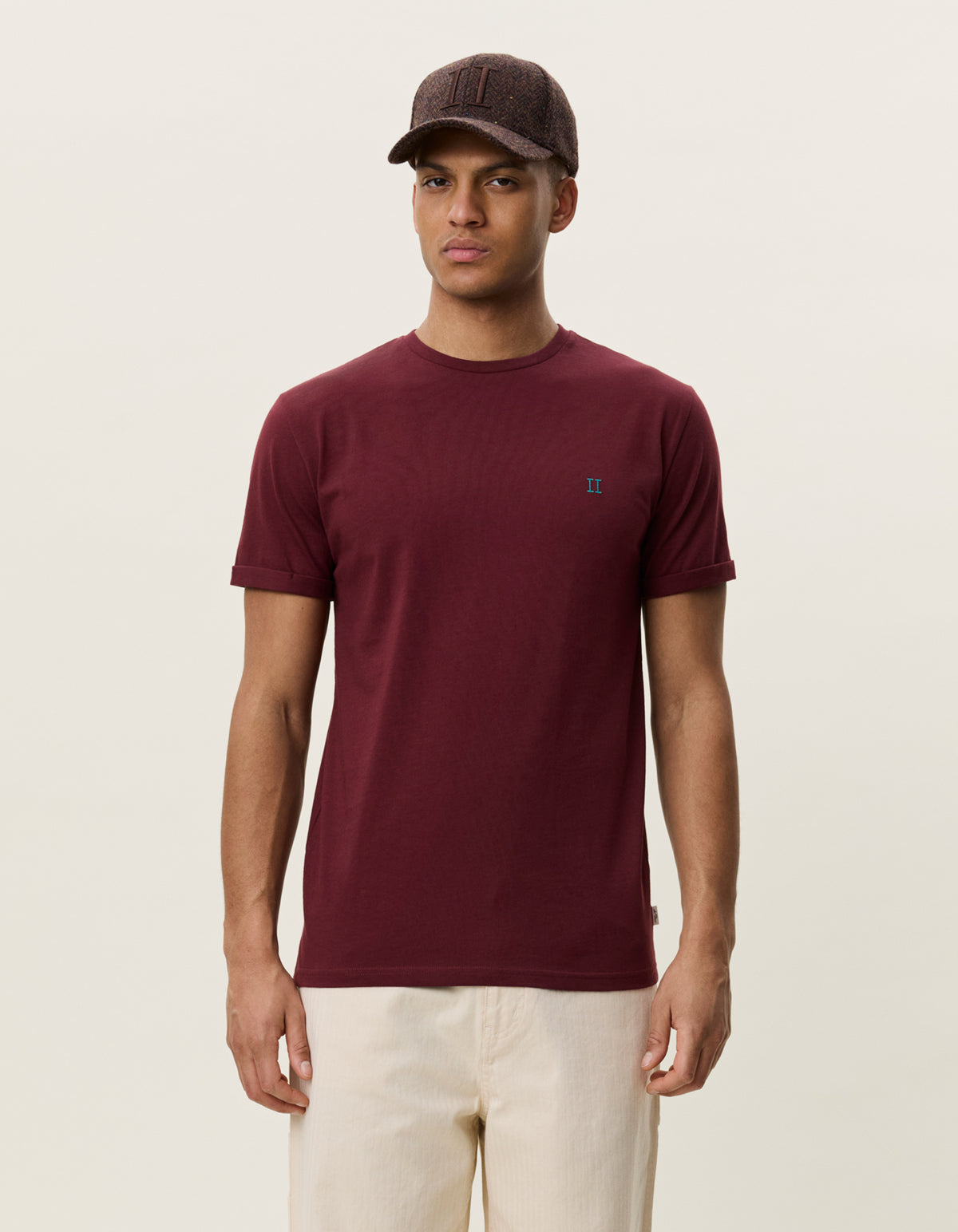 Core Seasonal T-Shirt Burgunder