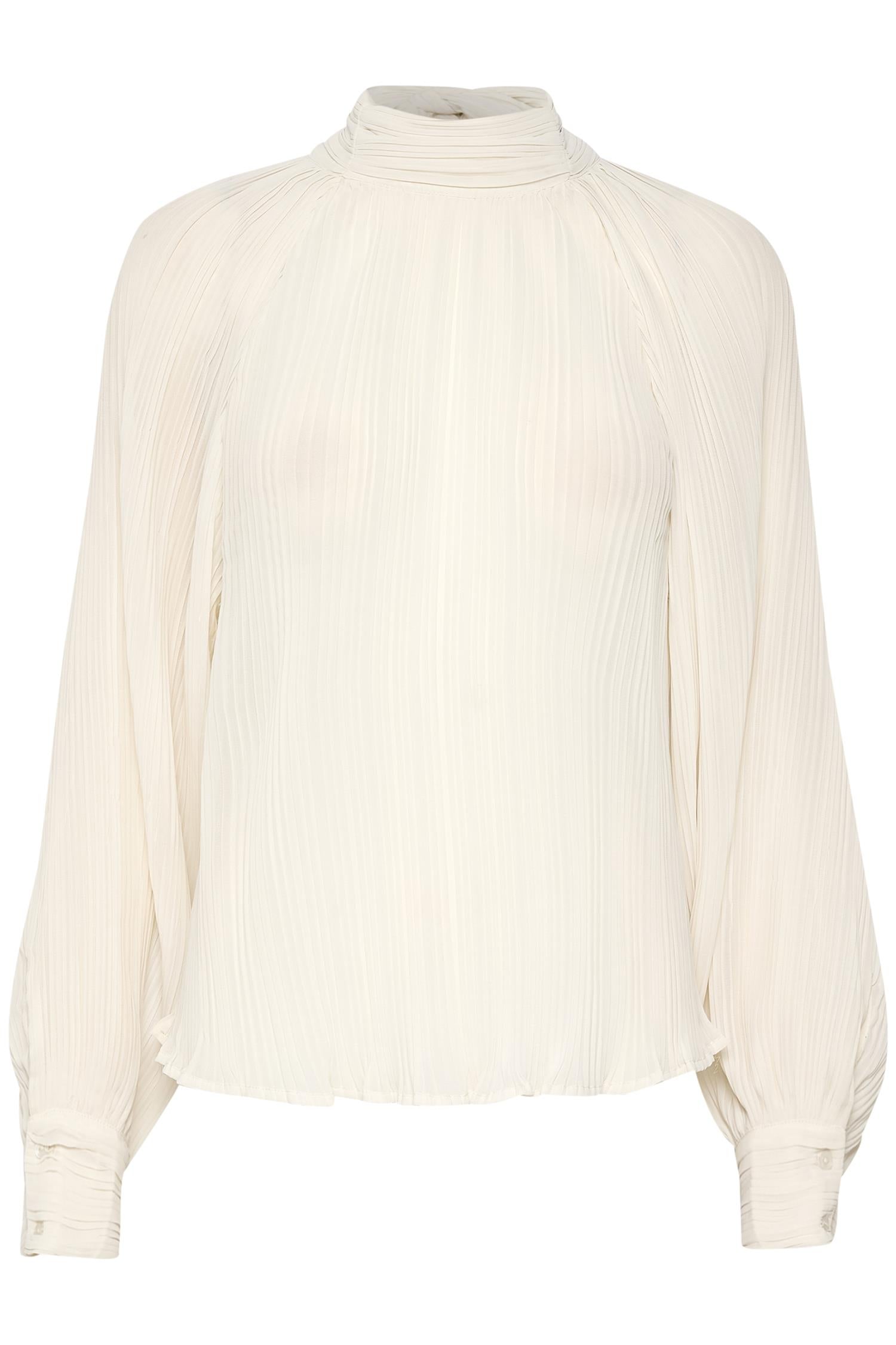 SLChrisley Blouse LS Whisper White