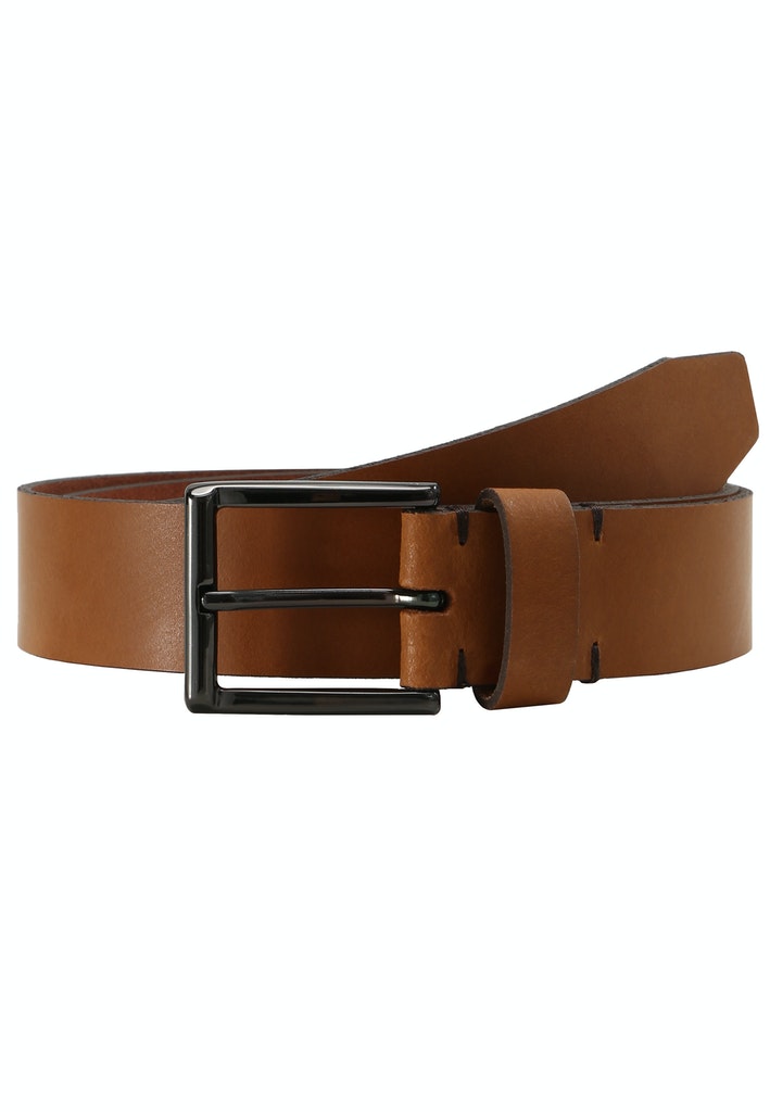 Men`s belt Cognac