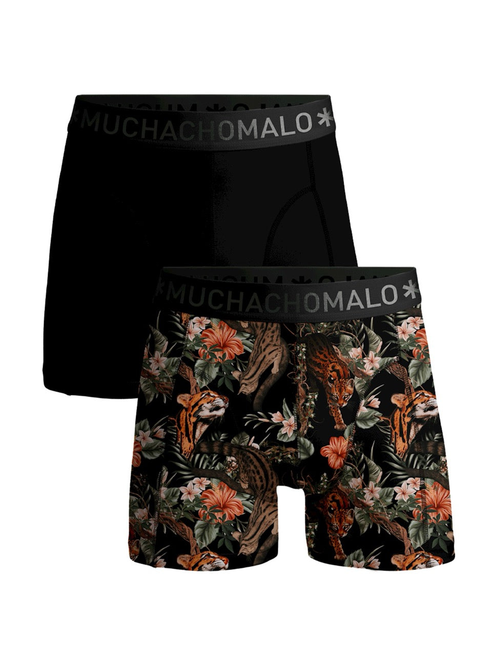 1010 OCELOT 2PK boxer print/solid Print/Solid