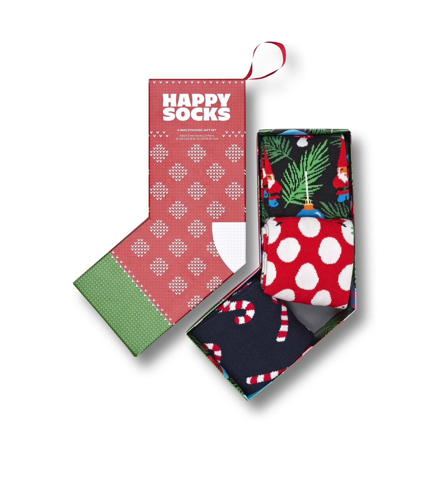 3-Pack X-Mas Stocking Socks Gift Set Navy