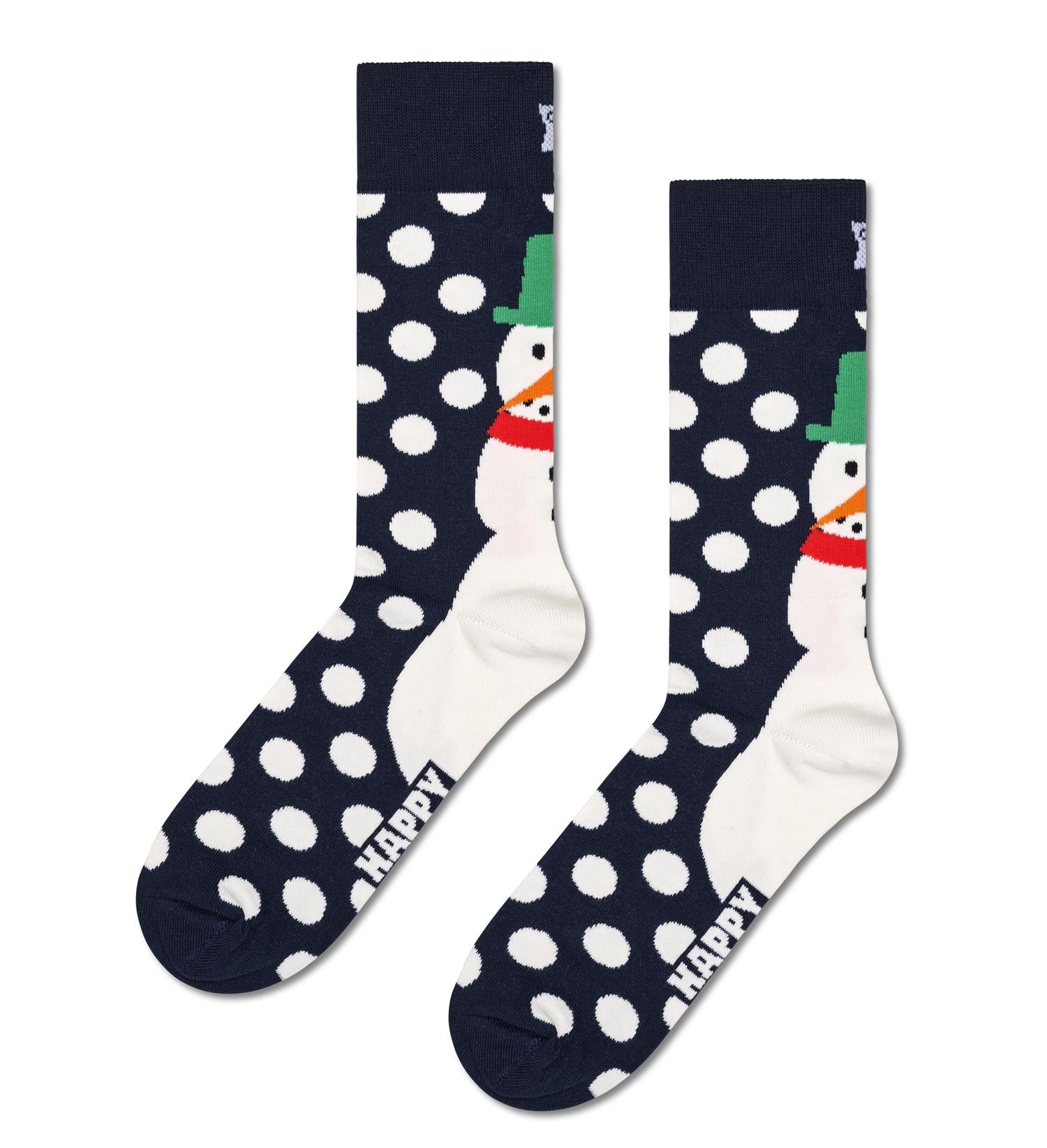 3-Pack Snowman Socks Gift Set str 41-46 Navy