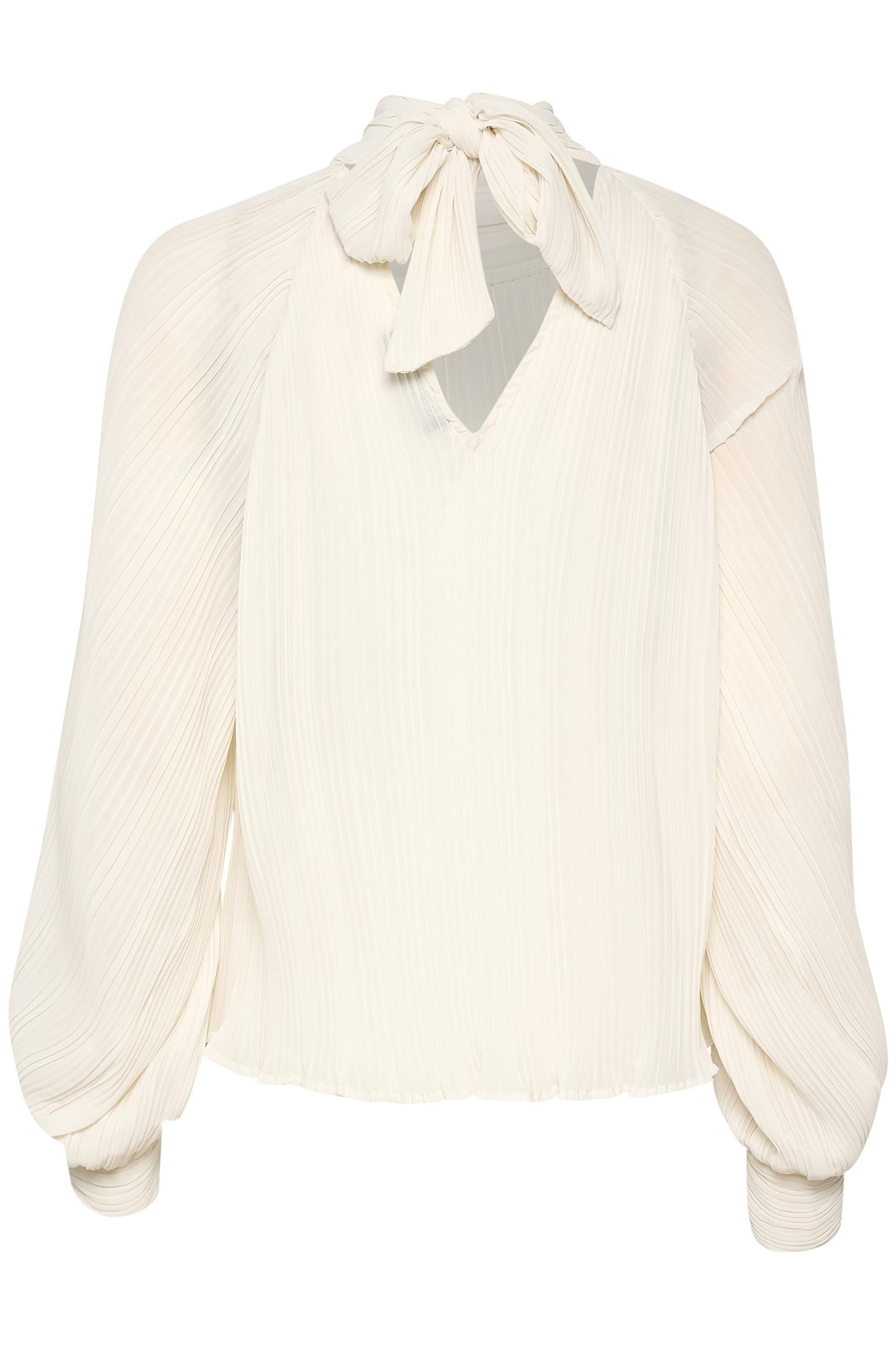 SLChrisley Blouse LS Whisper White