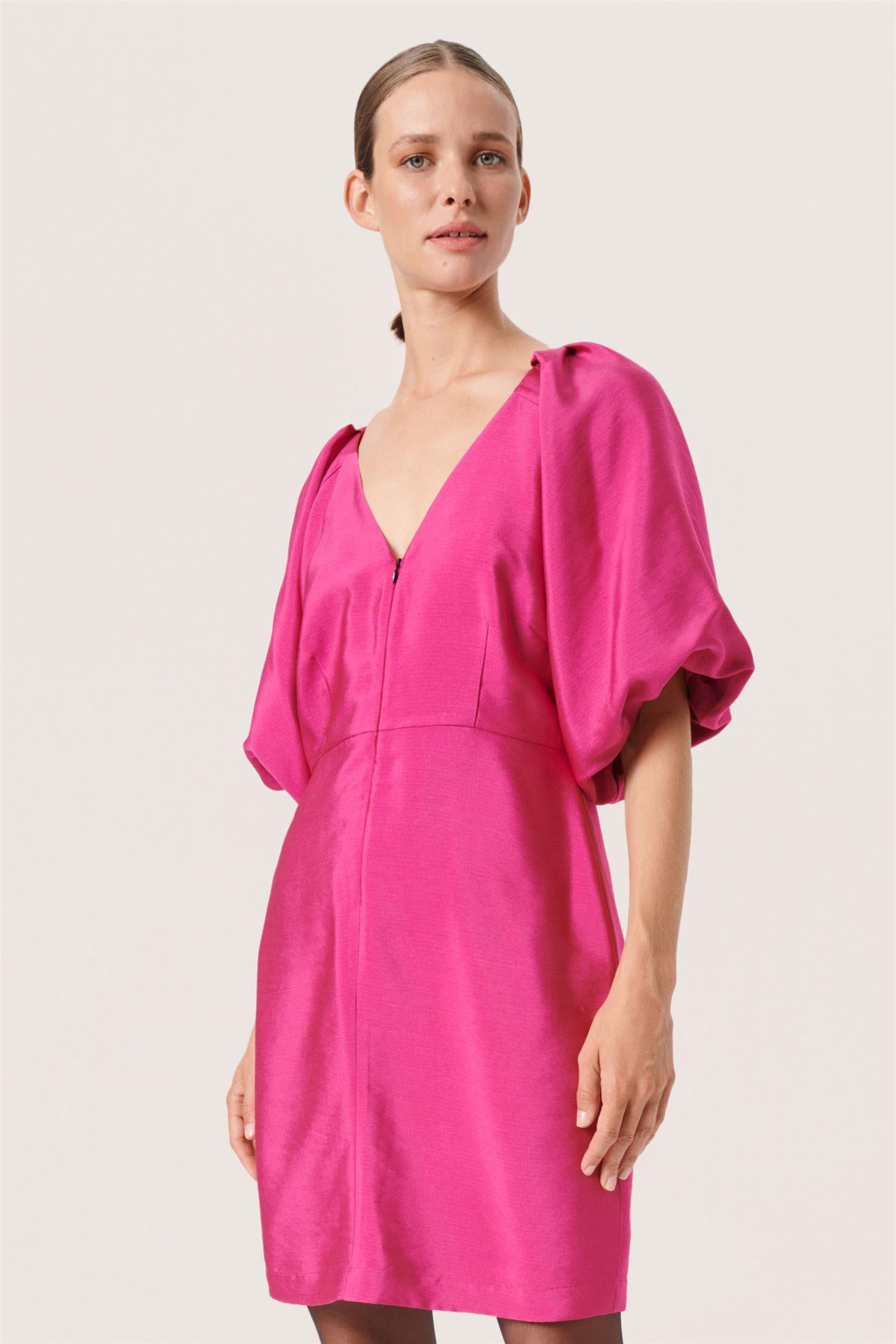 SLJacinta Dress Fuchsia Red