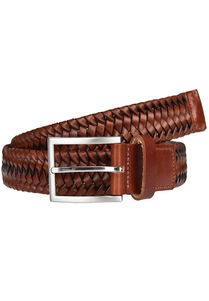 Men`s belt Cognac