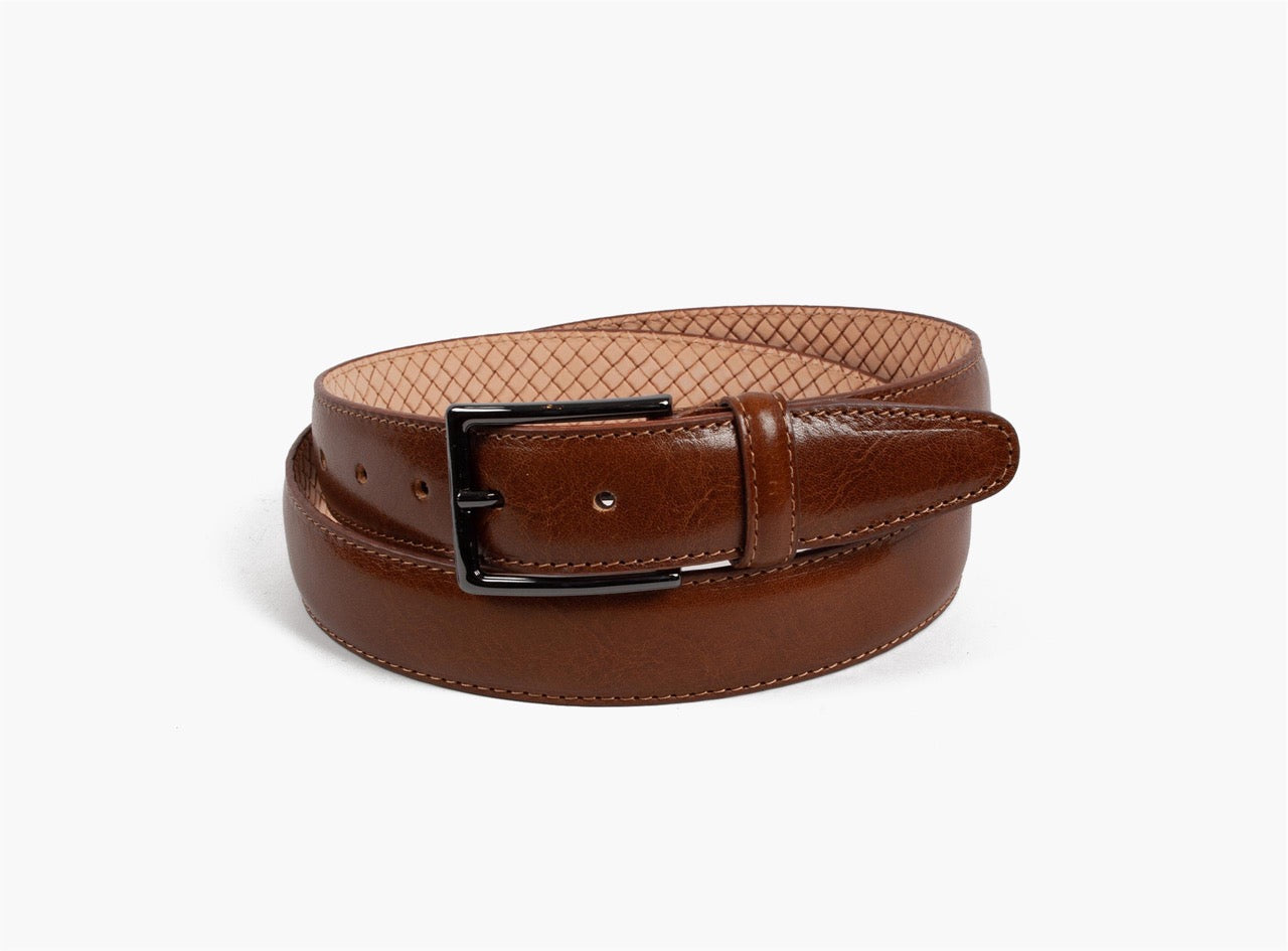 Montecristo men`s belt 3,5 cm Cognac