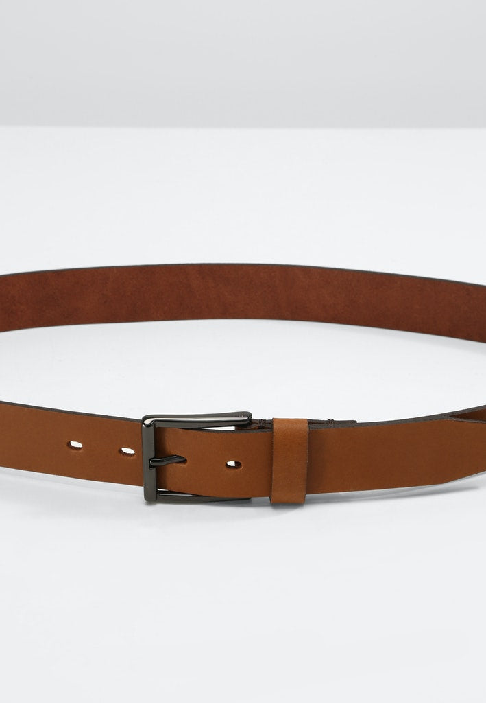 Men`s belt Cognac