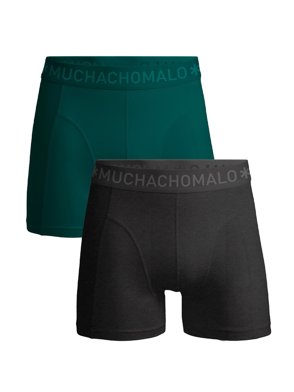 Solid 2pk boxer 594 Grey/Green