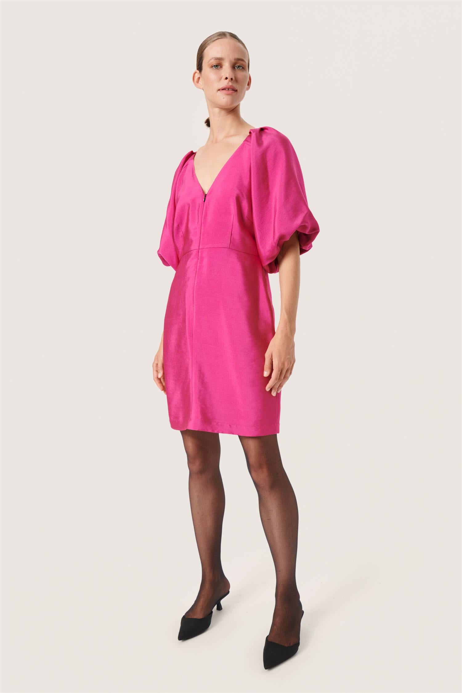 SLJacinta Dress Fuchsia Red