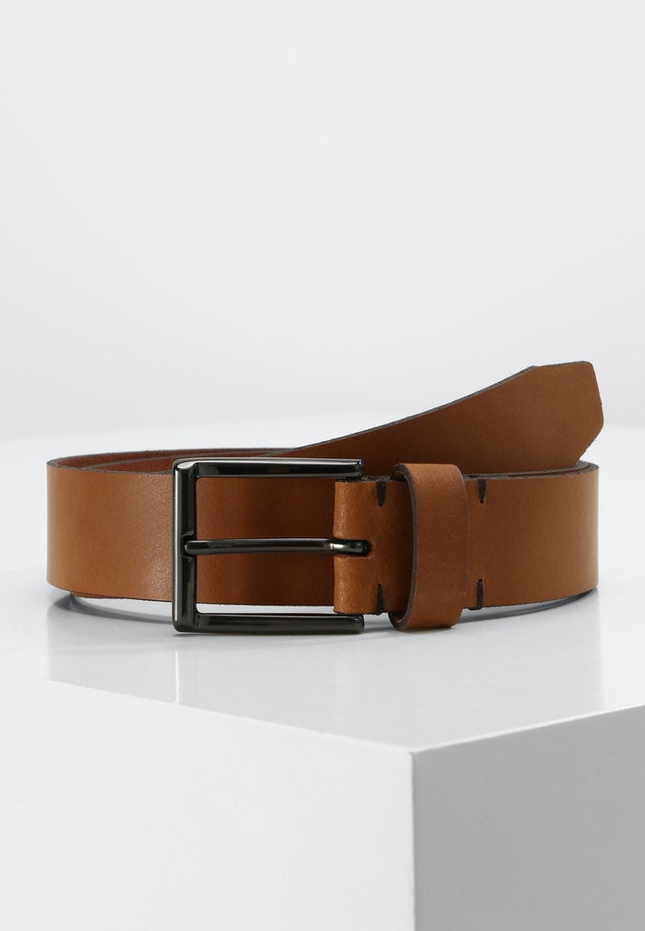 Men`s belt Cognac