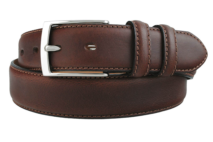 Leather belt Brown