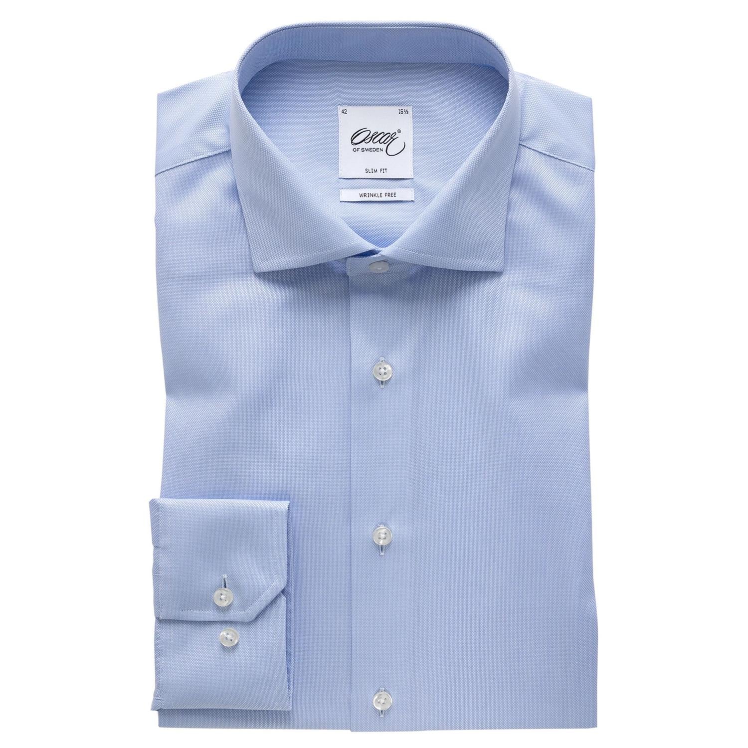 Basic Shirt Slim Fit 013 Light Blue