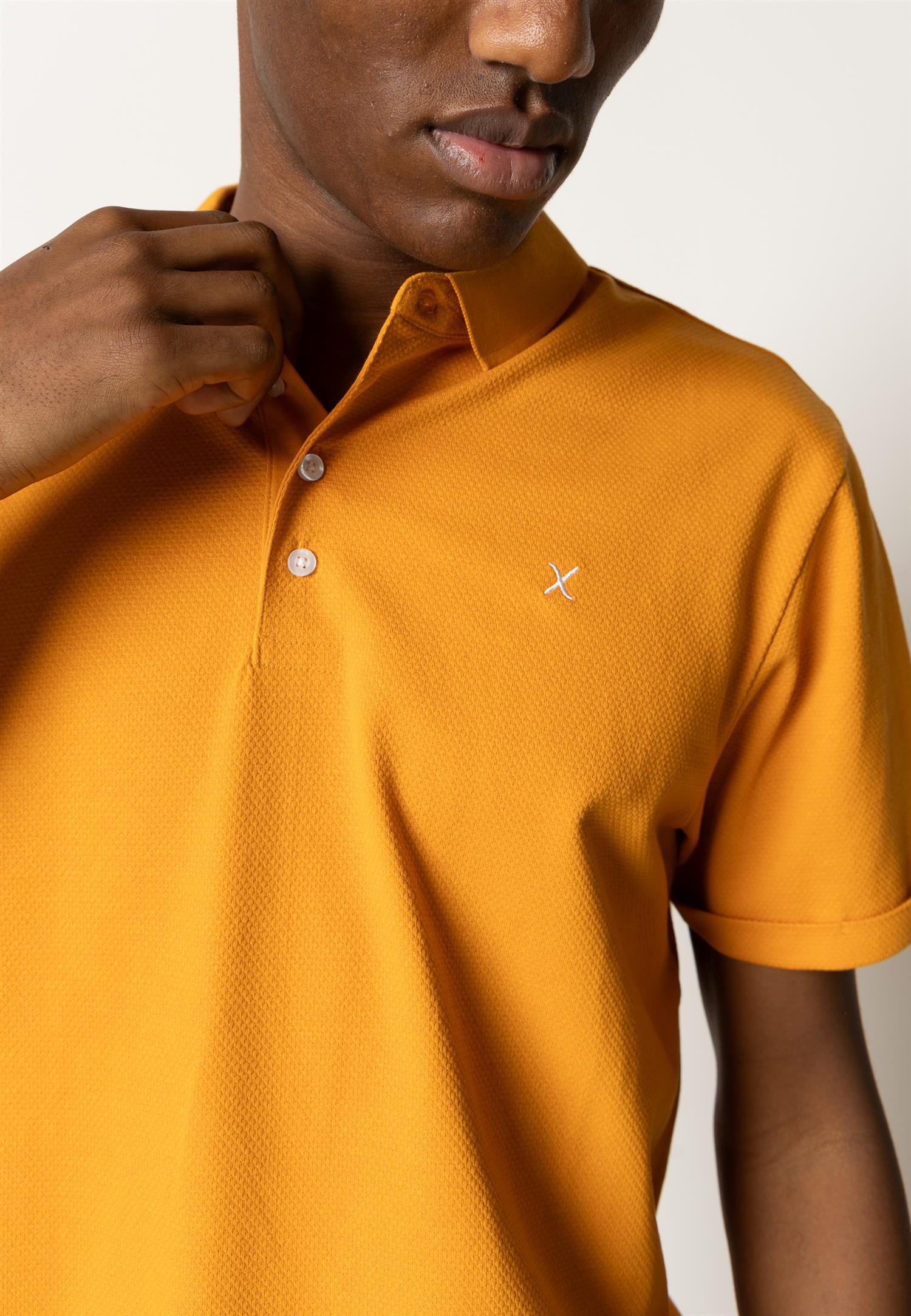 Silkeborg Stretch polo Orange