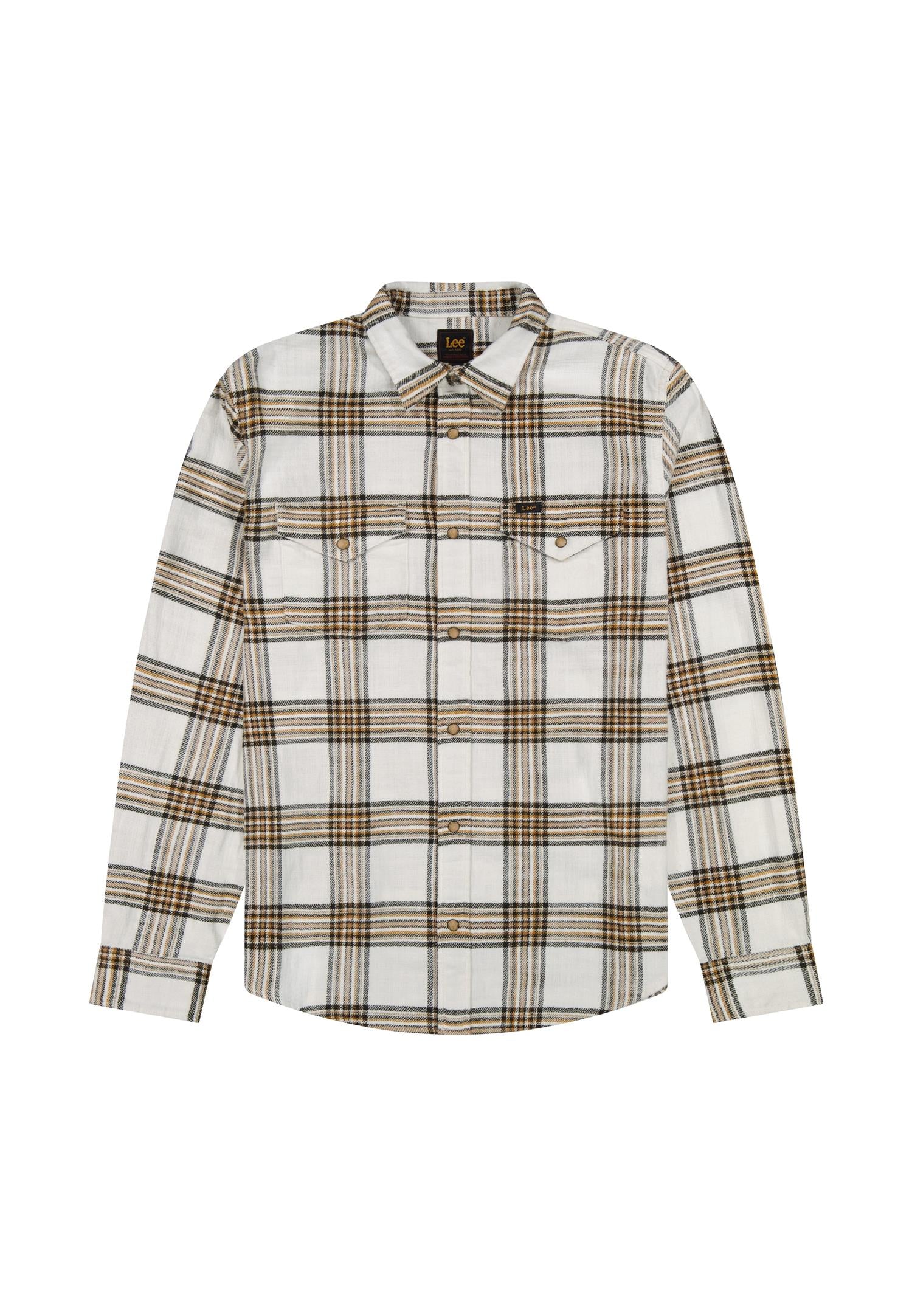 Clean western shirt Ecru