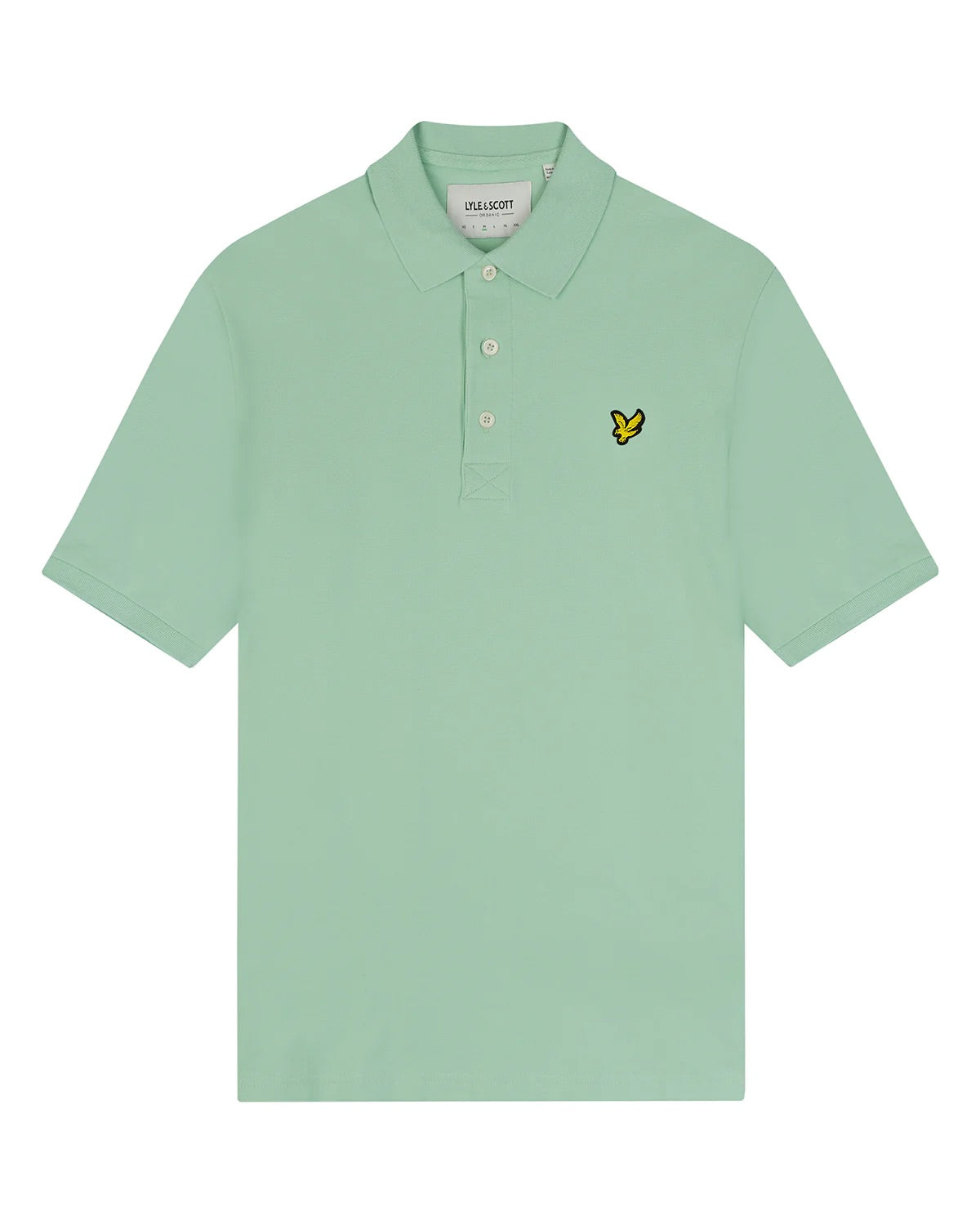 Plain Polo Shirt Turquoise Shadow