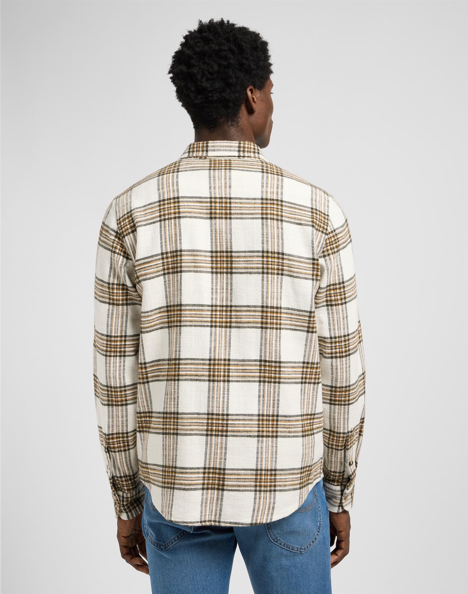 Clean western shirt Ecru