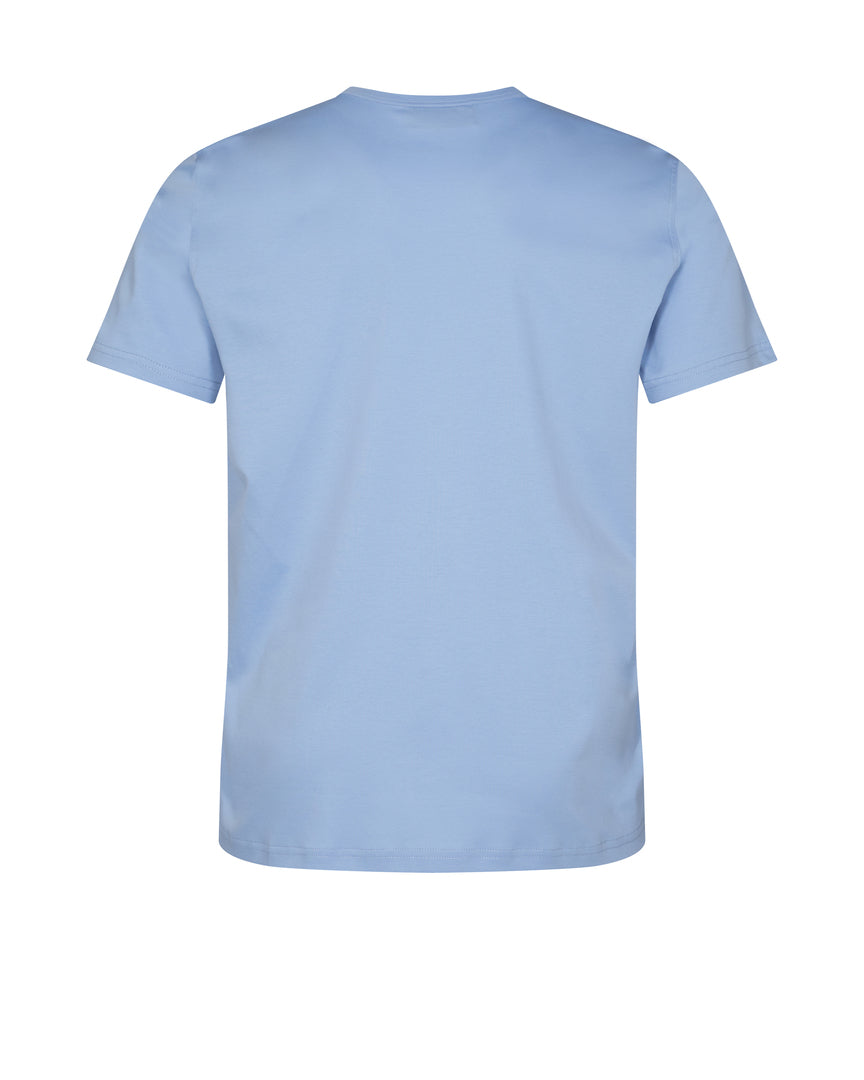 Perry Crunch O-SS Tee Bel Air Blue