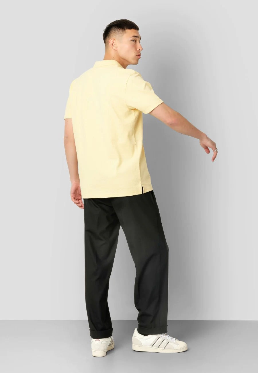 Silkeborg Stretch polo Pastel Yellow