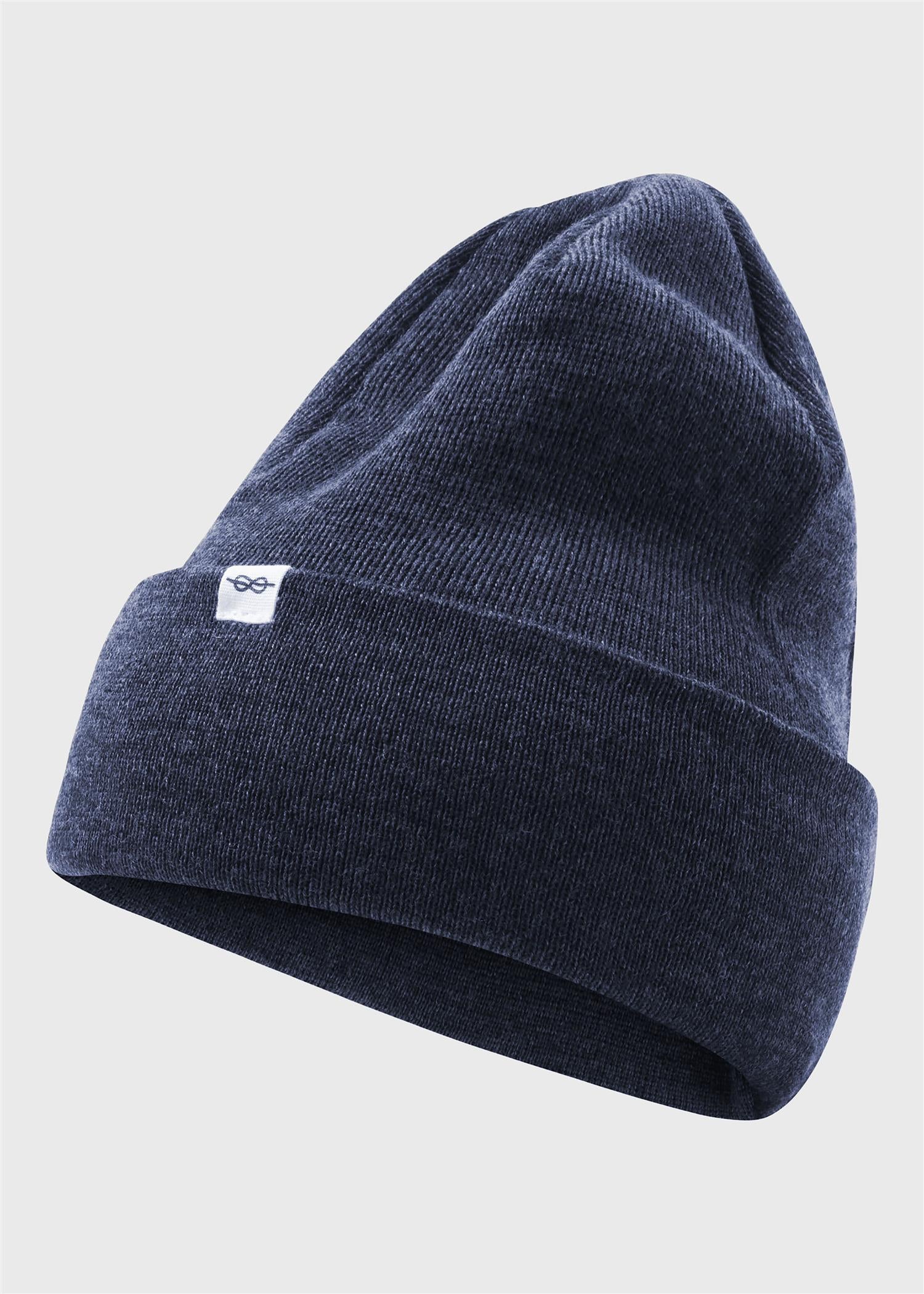 Fine rib beanie Navy