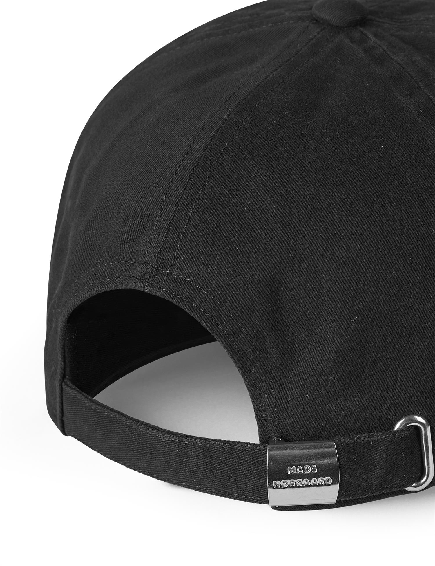 Soft Twill Cash Cap Black