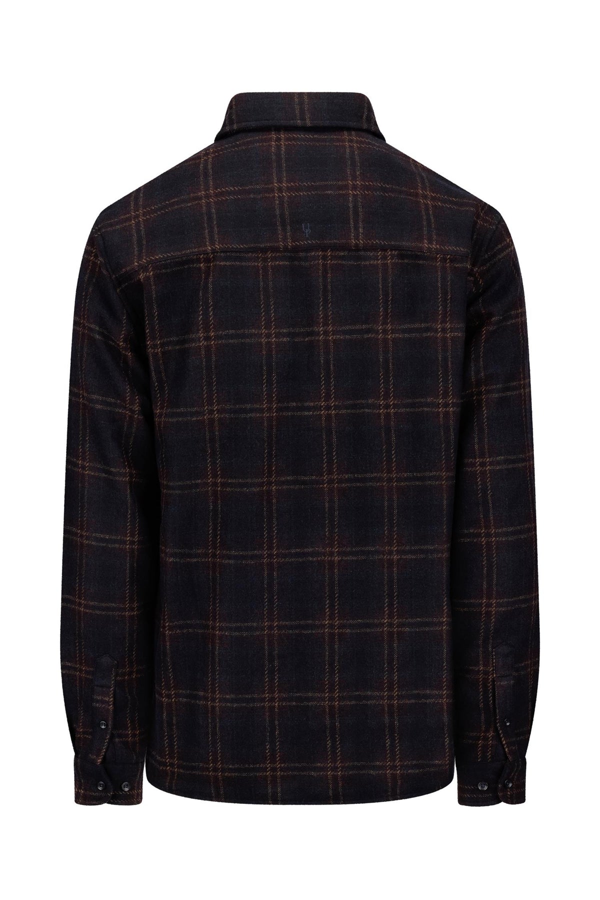 Piero Wool shirt Blå