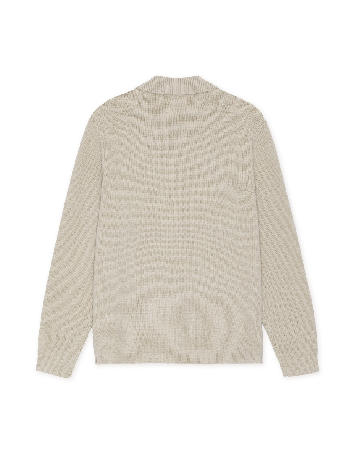 Milano Knit Overshirt Light Sand