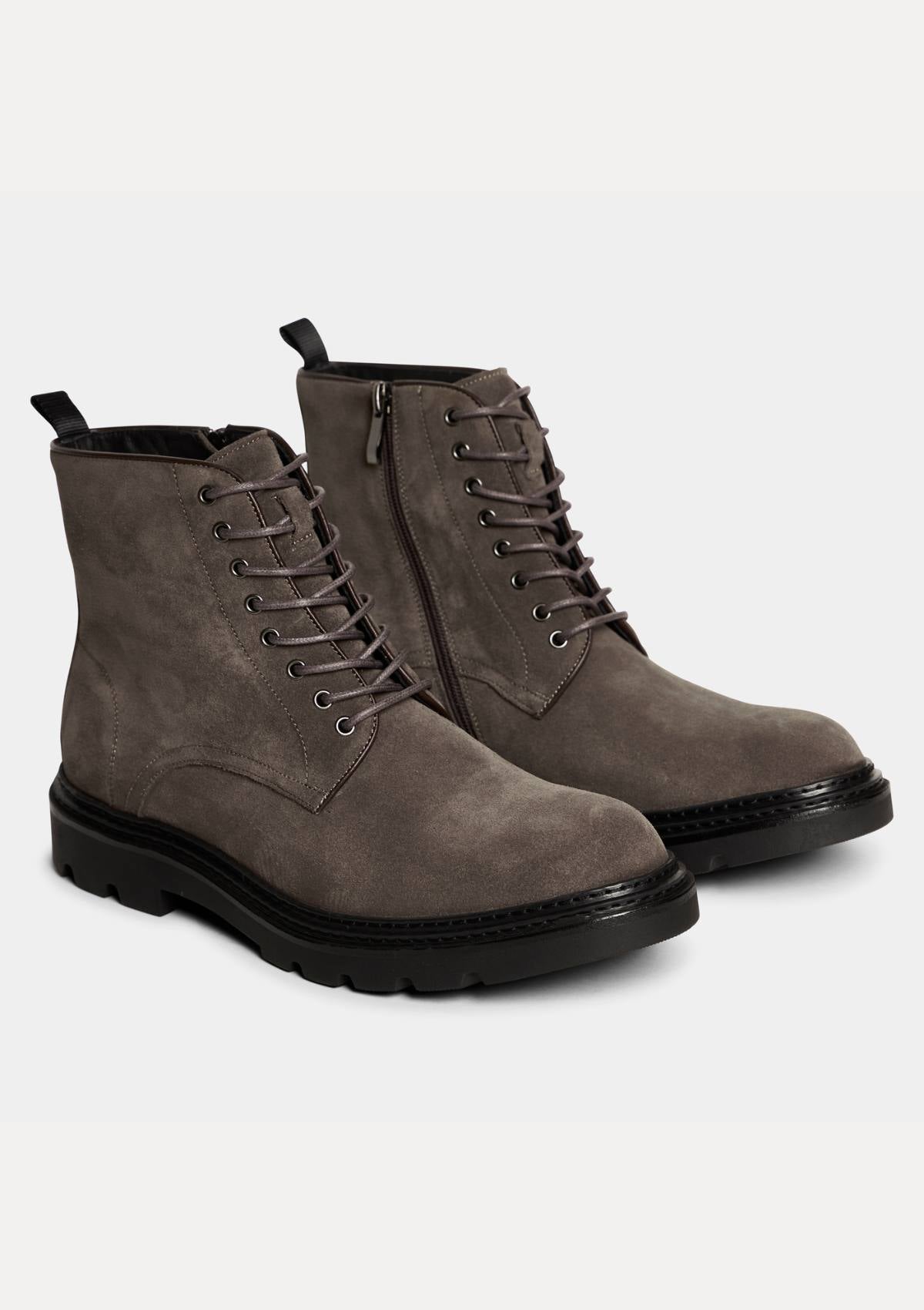 4030 Laced Boots Taupe