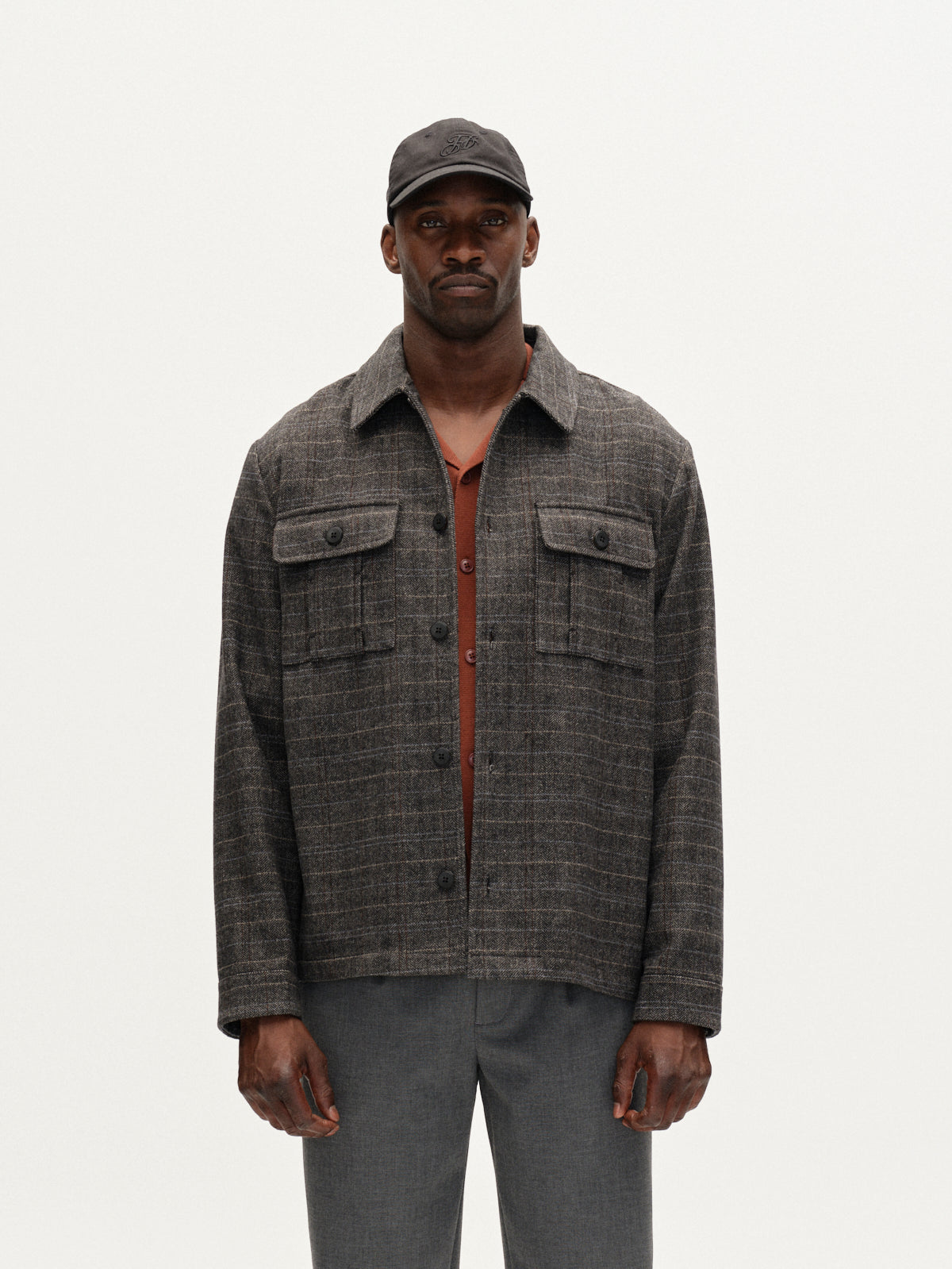 Flap Tishi Brown Check
