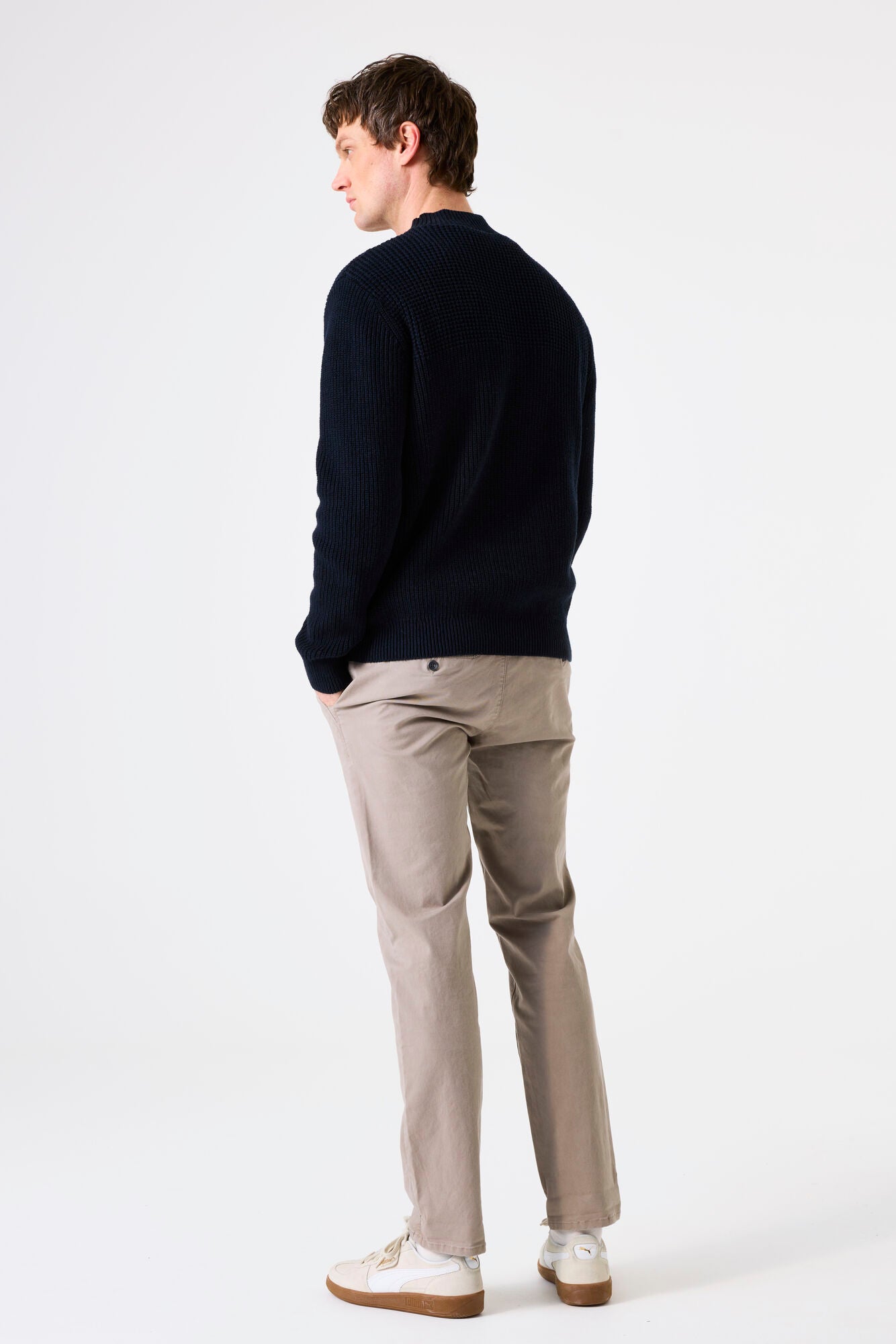 J51041 men´s pullover Deep Ink