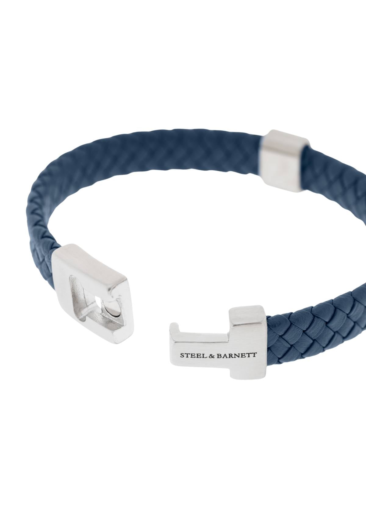 Leather Bracelet Harrison Jeans Blue