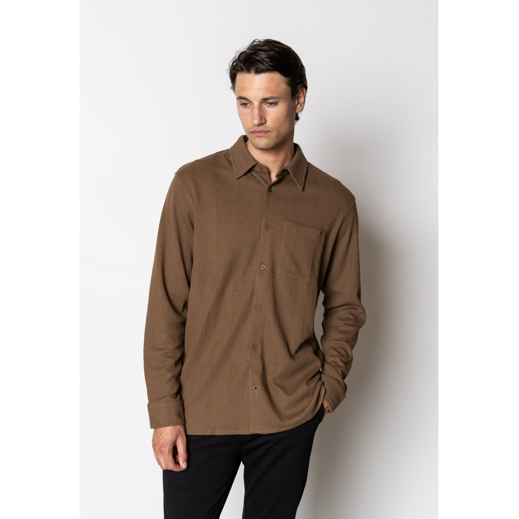 Viggo shirt Brown