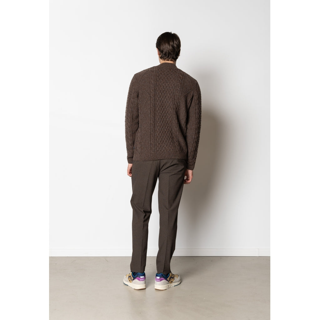 Morgan wool knit Dark Brown