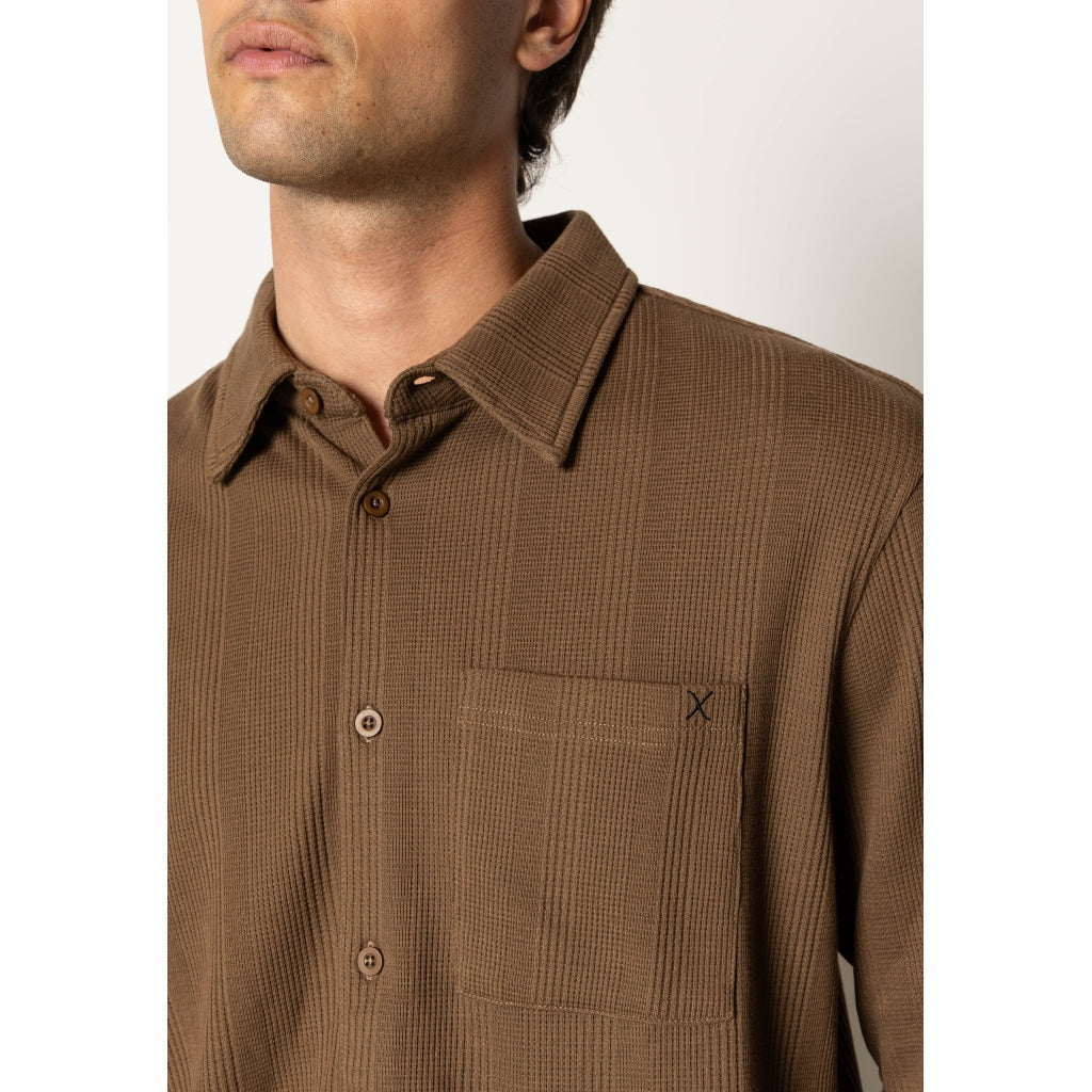 Viggo shirt Brown