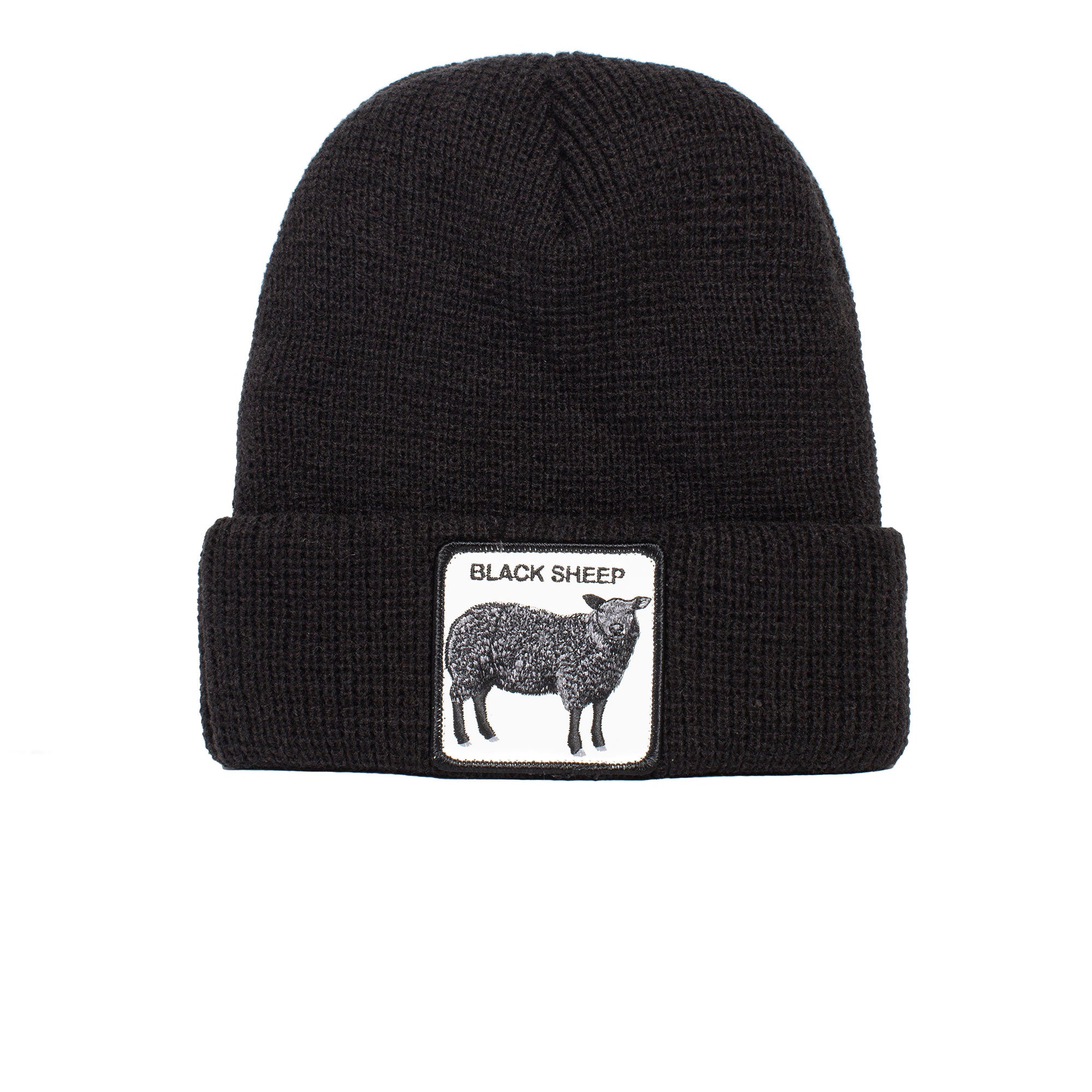 Sheep This Classic Knits-Beanies Black