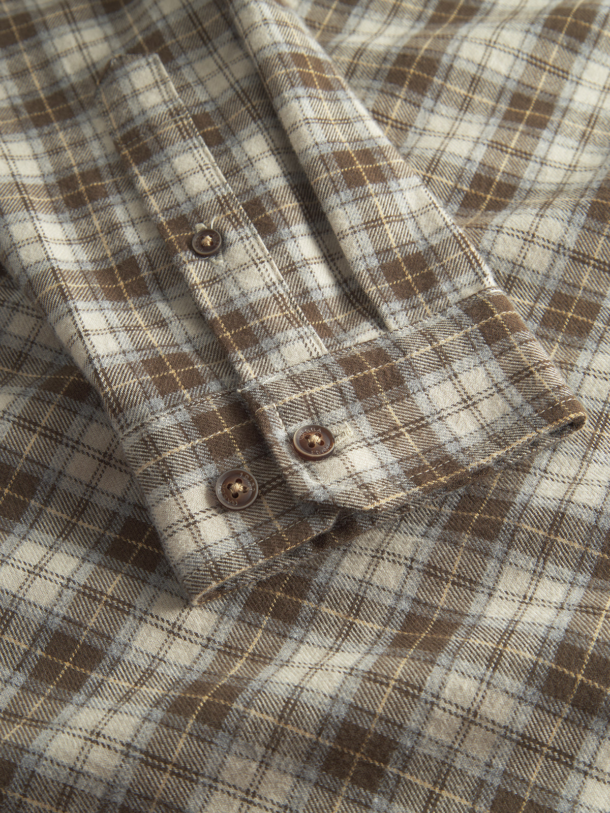 Romeo Check LS Brown Check