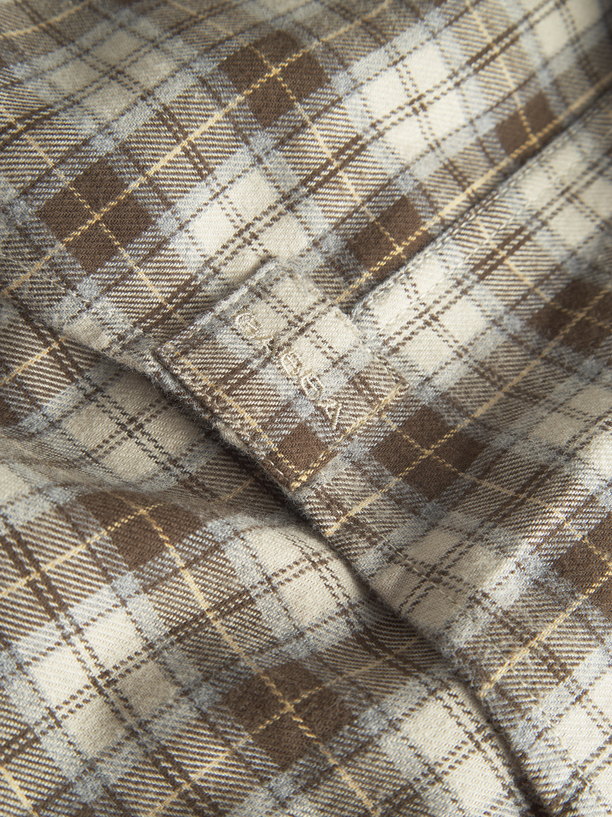 Romeo Check LS Brown Check