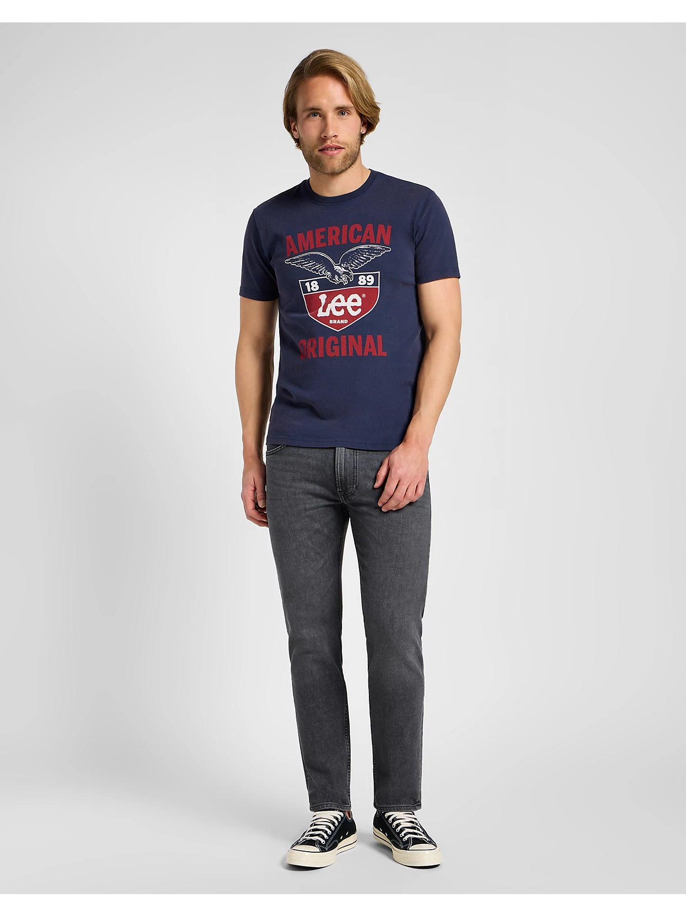 SS Frontier tee Mood Indigo