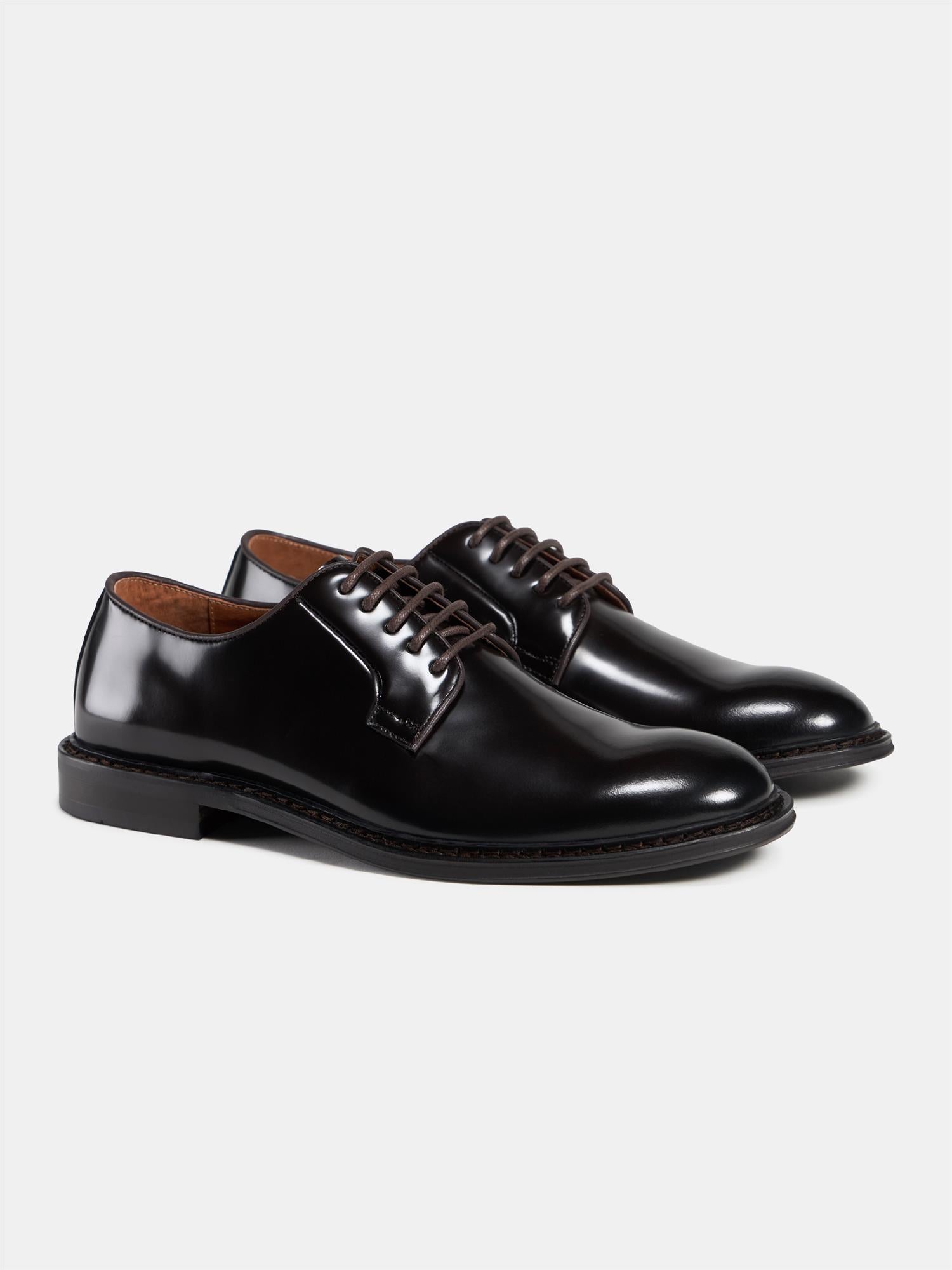 2100 Derby Sko Burgundy