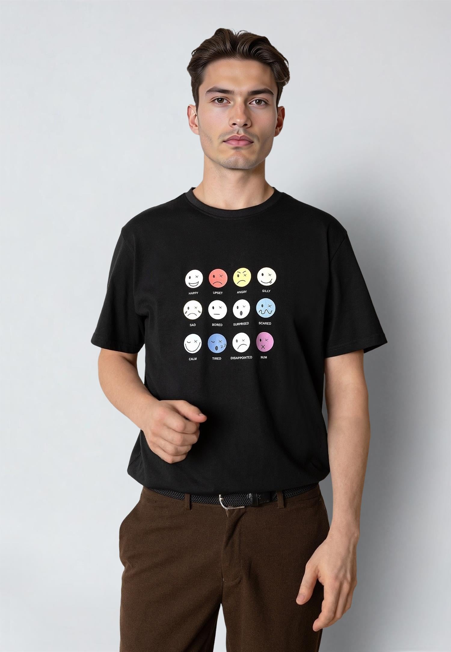Emoji T-shirt Black