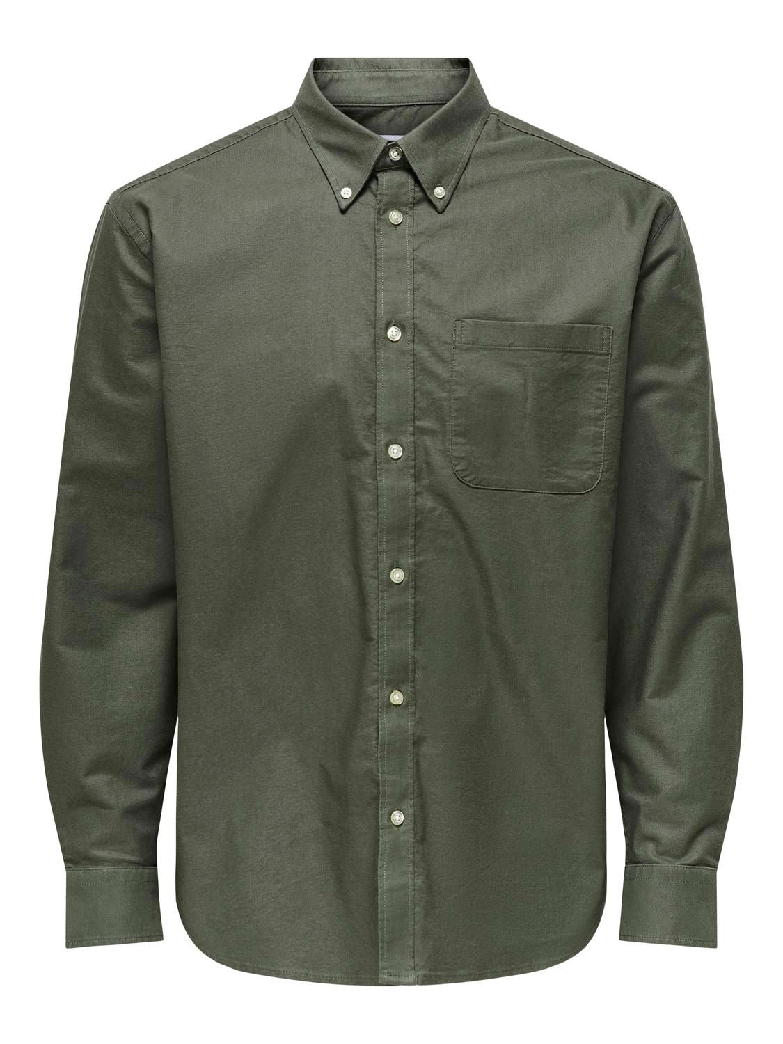 Onsoxford Ls Shirt Frml Noos Kambaba