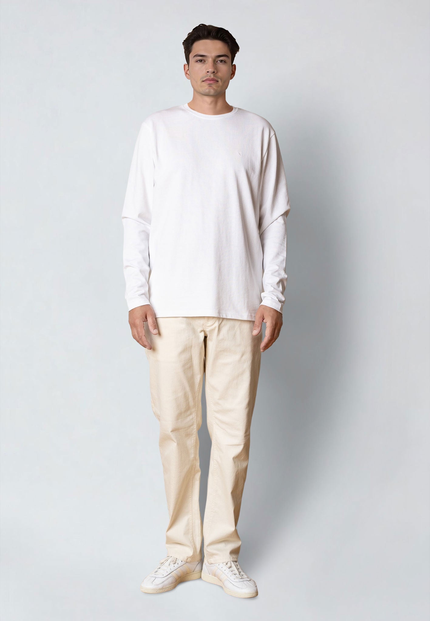 Stable L/s T-Shirt White