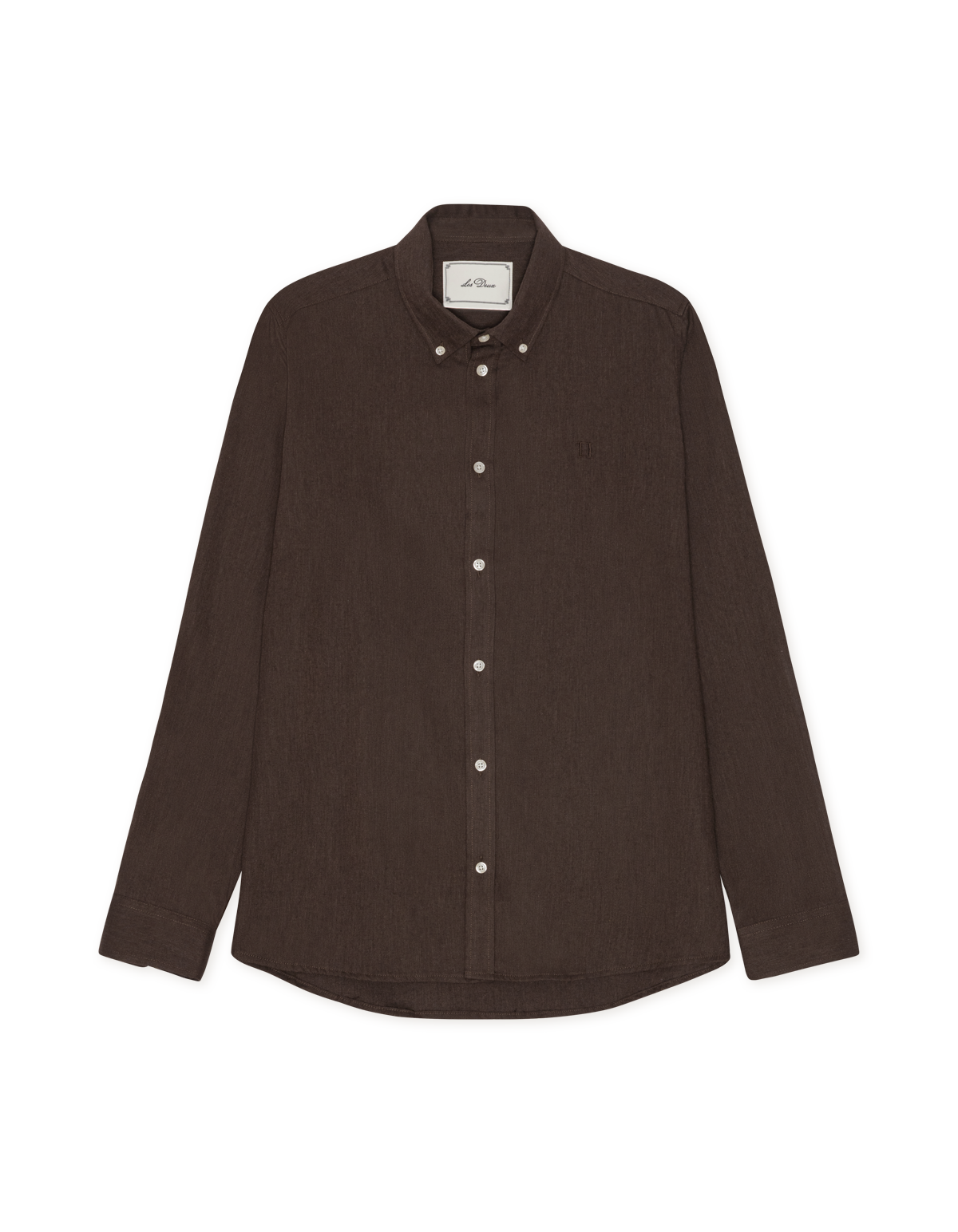 Soft Flannel Shirt Delicioso Brown