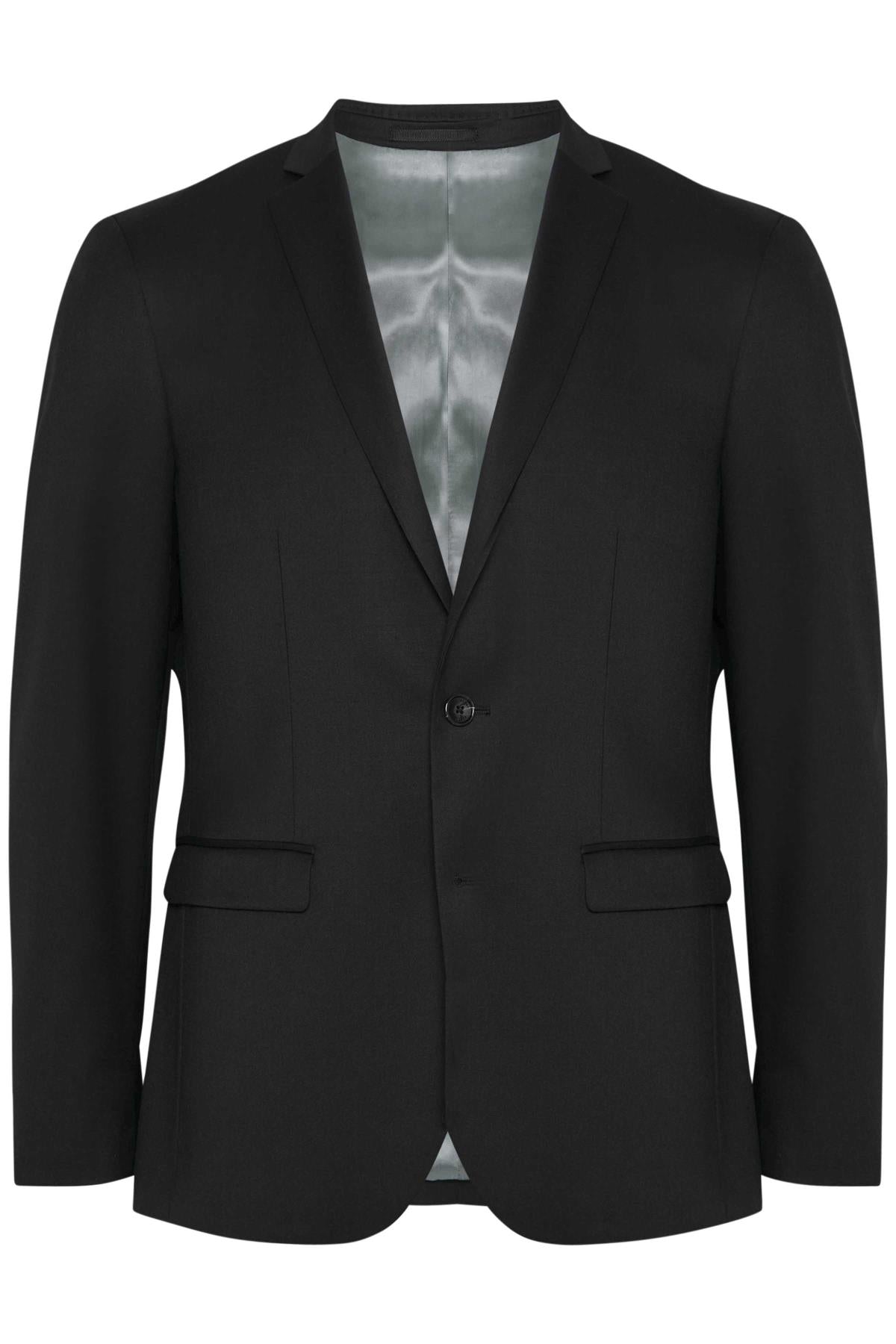 George F Stretch Suit Blazer Black