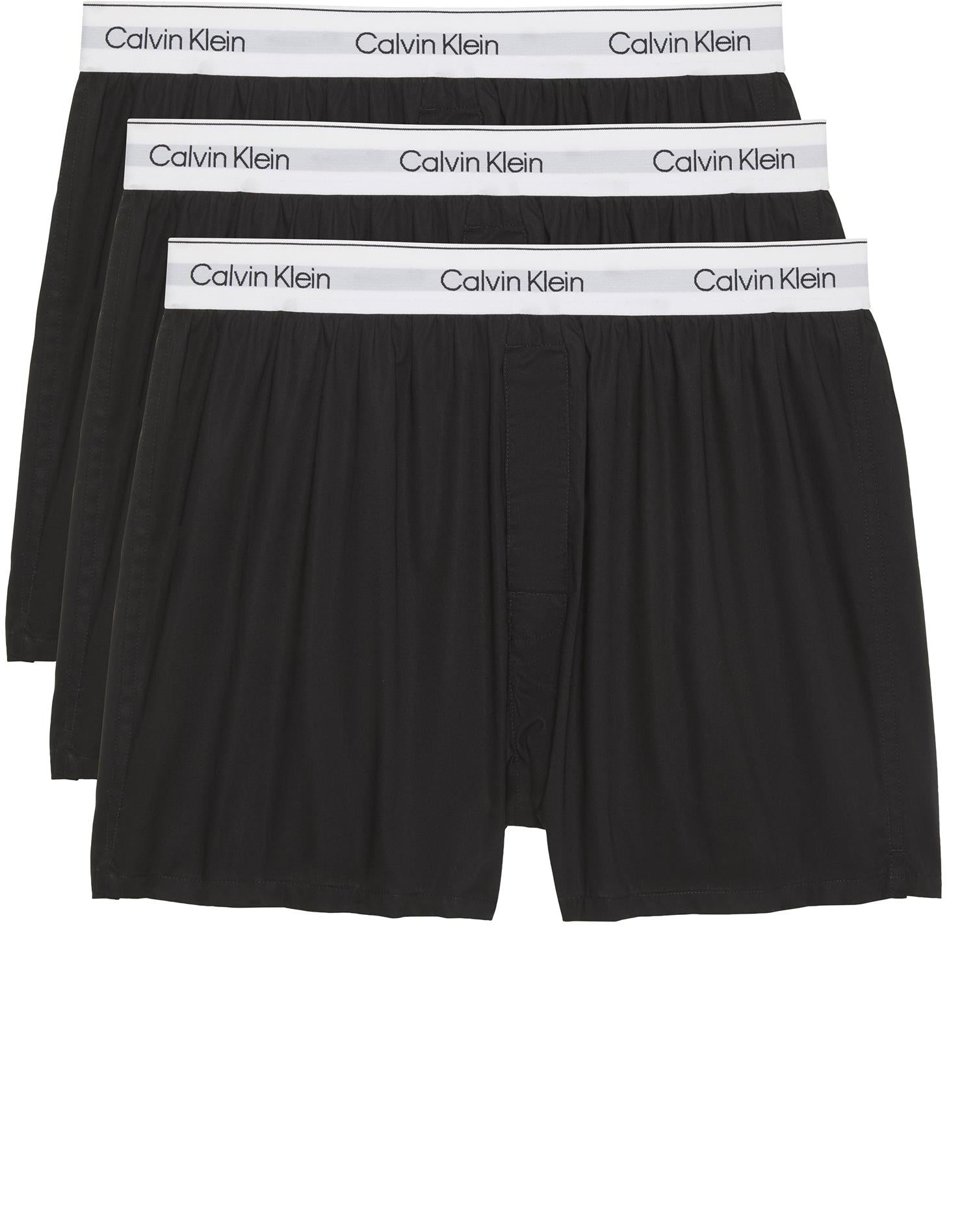 Boxer Slim 3pk - Noos Black, Black, Black