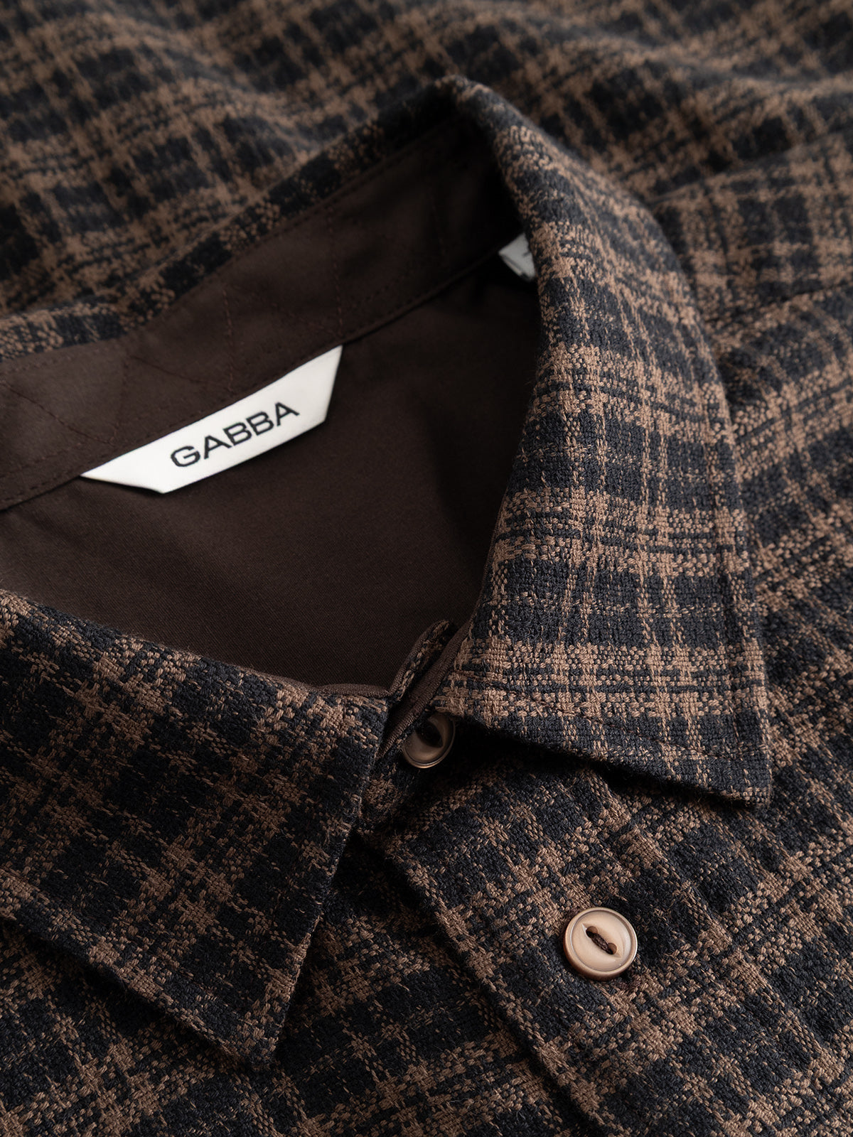 Gabsven Reg Tx2 Lsshirt Brown Slate