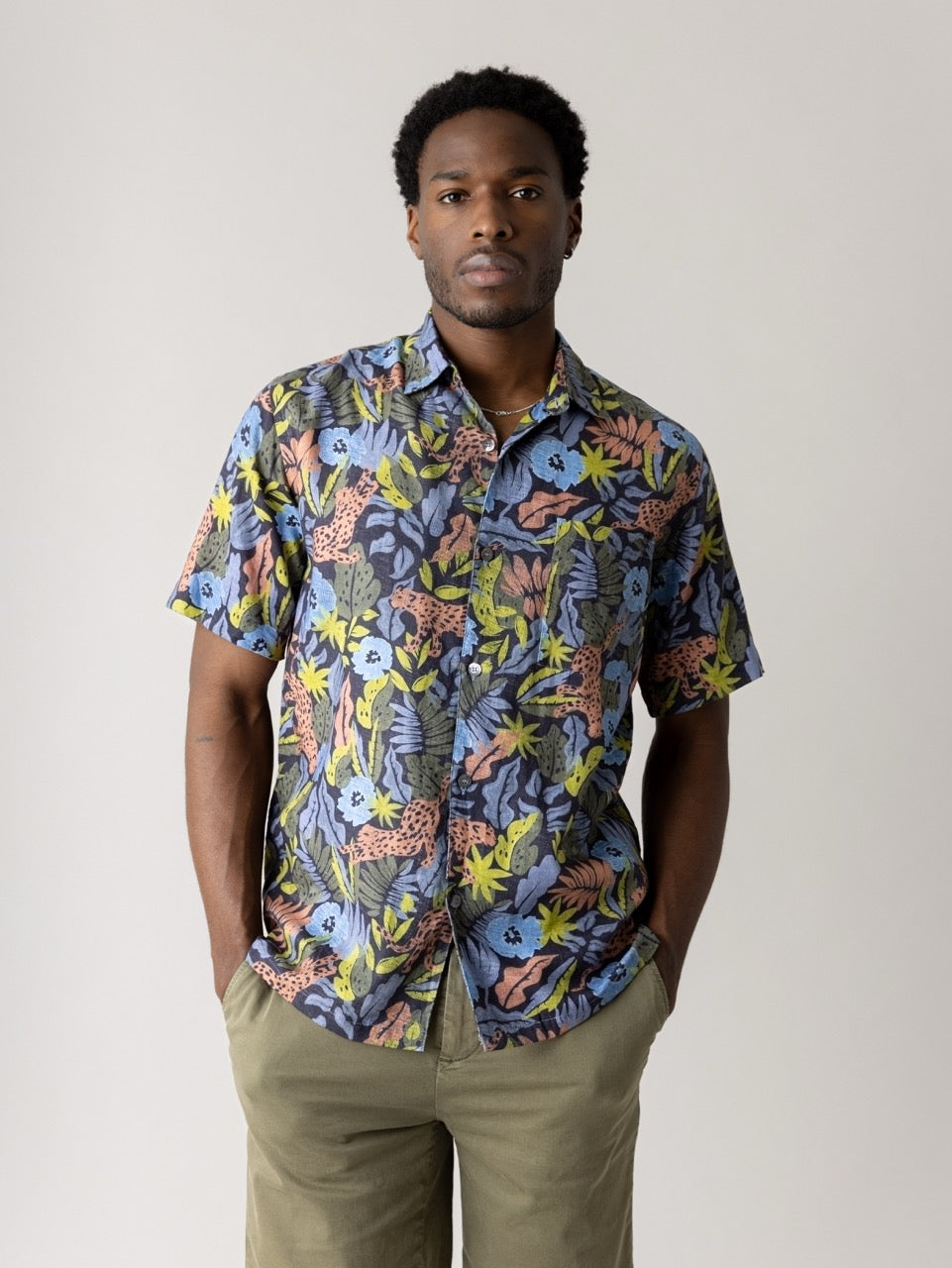 Mmgbabel Wild SS shirt Salute Navy