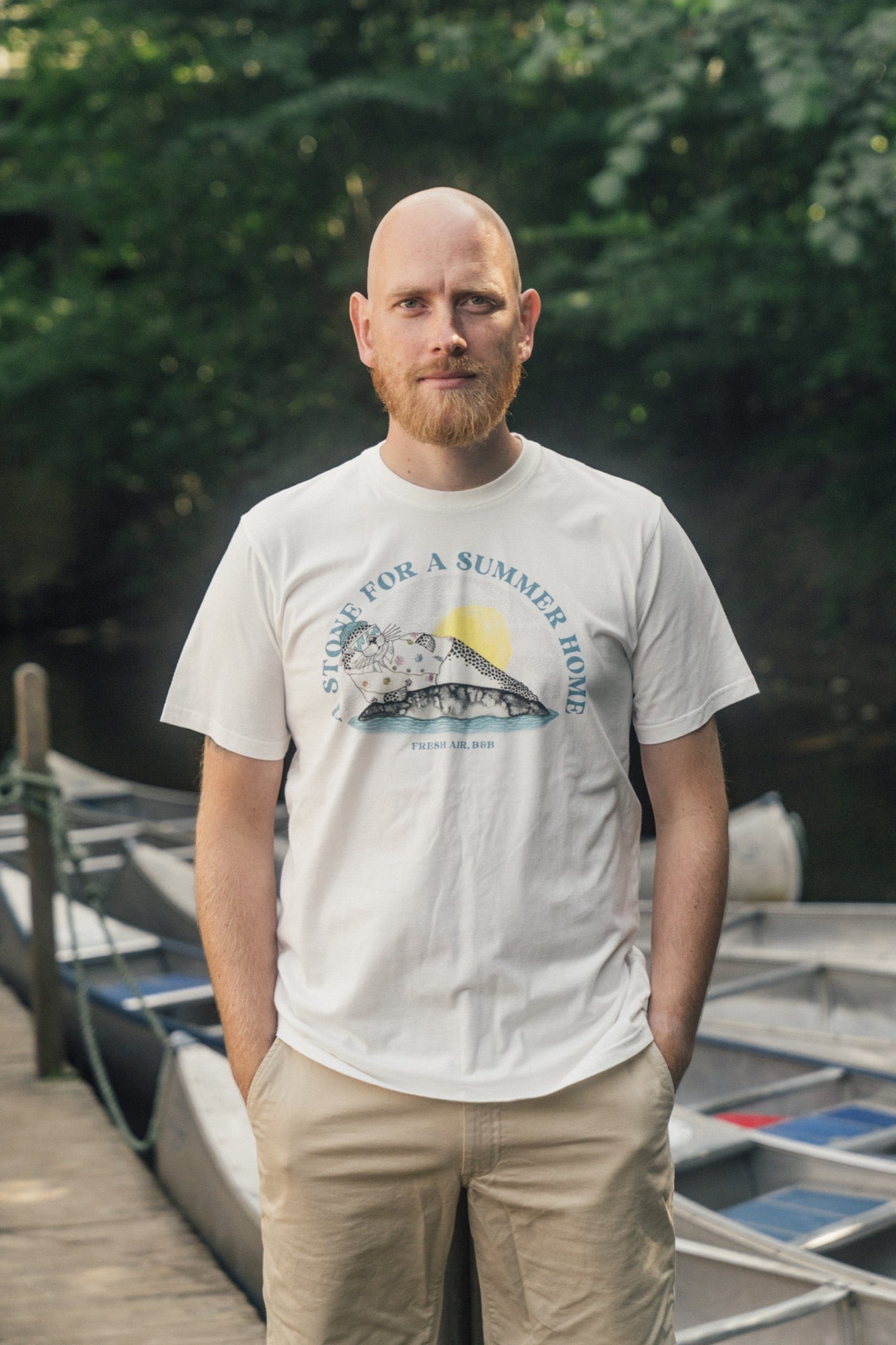 Vacation stone T-shirt Starwhite